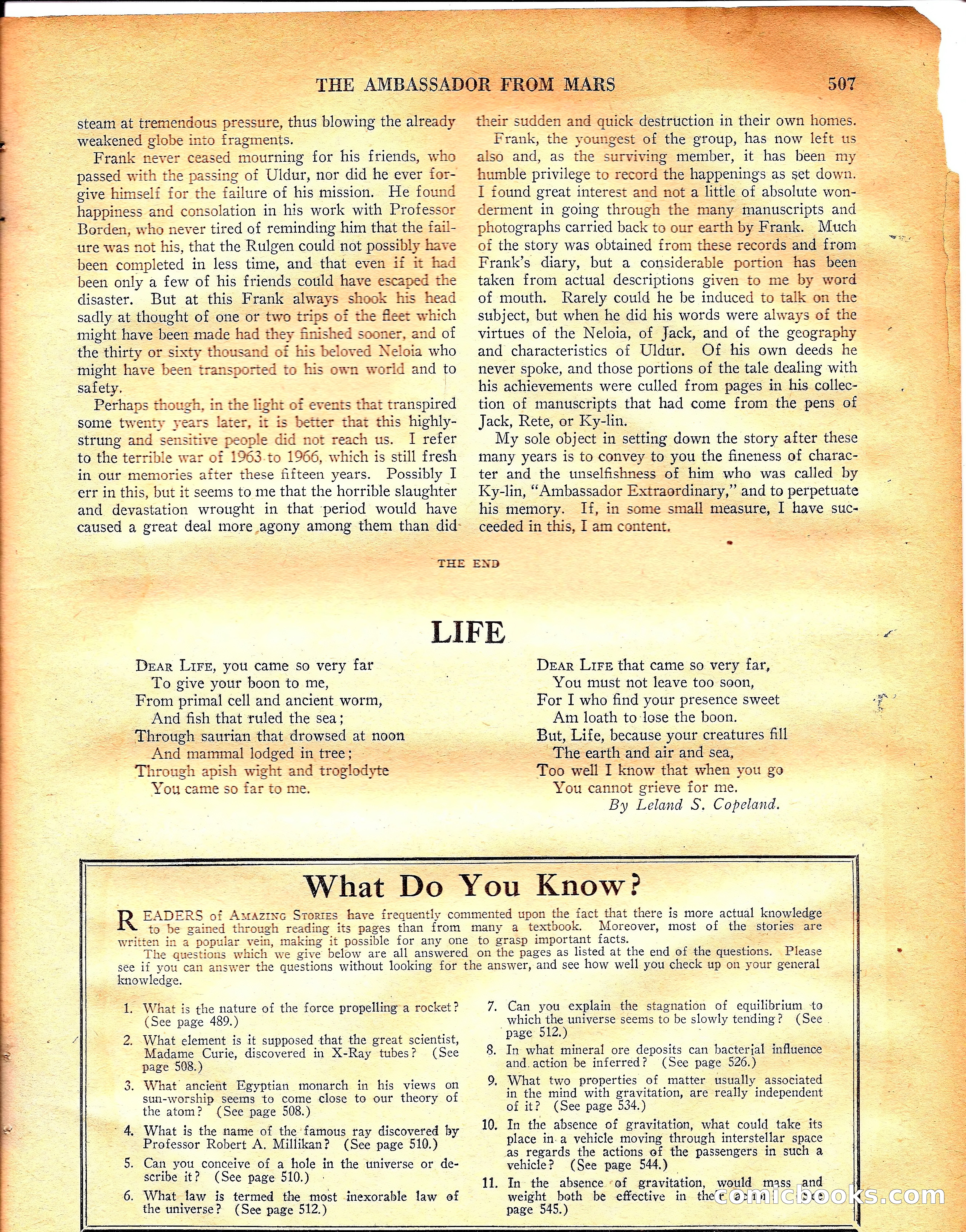 Amazing Stories, Vol. 3 No. 6 — page 28 of 99