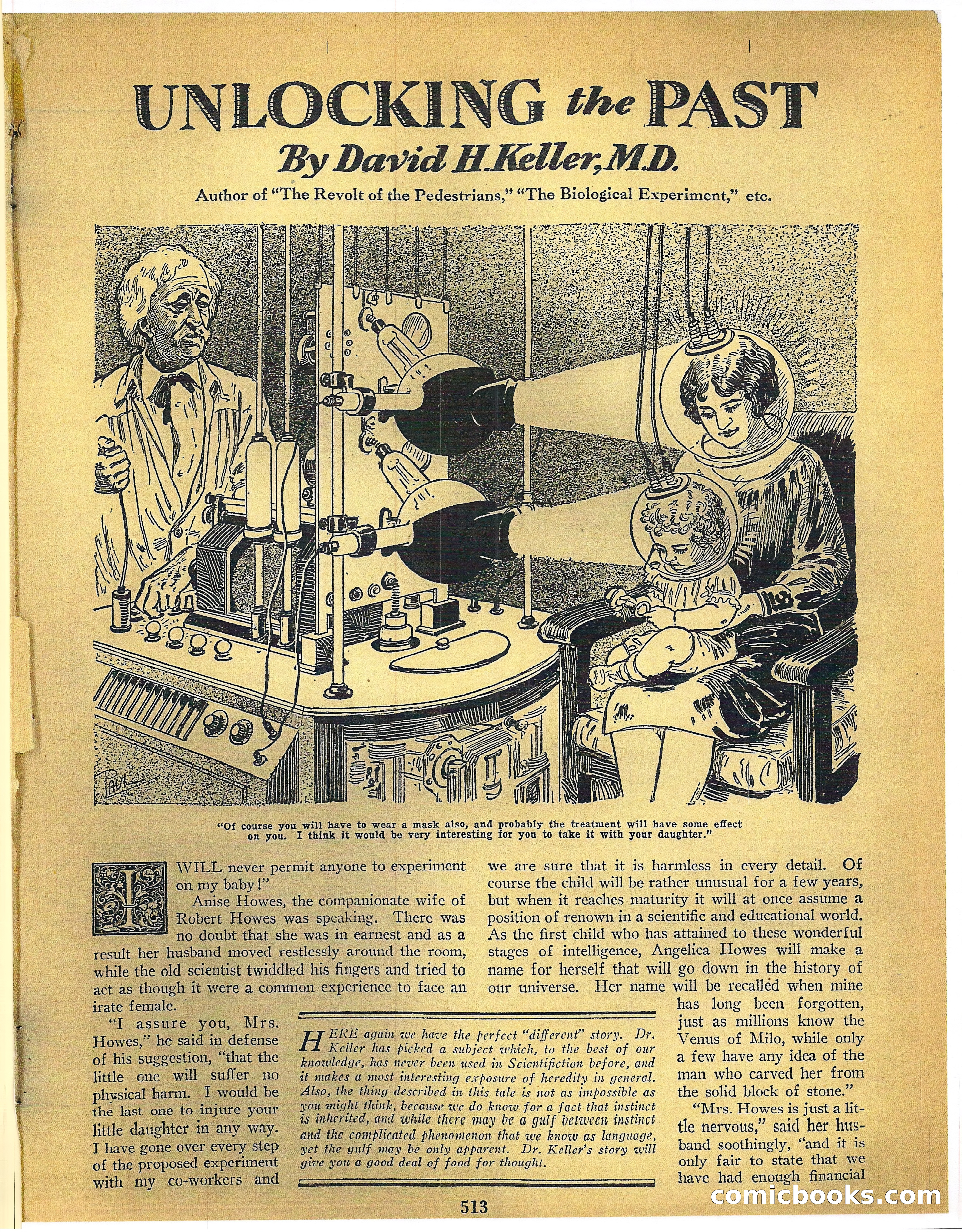 Amazing Stories, Vol. 3 No. 6 — page 34 of 99