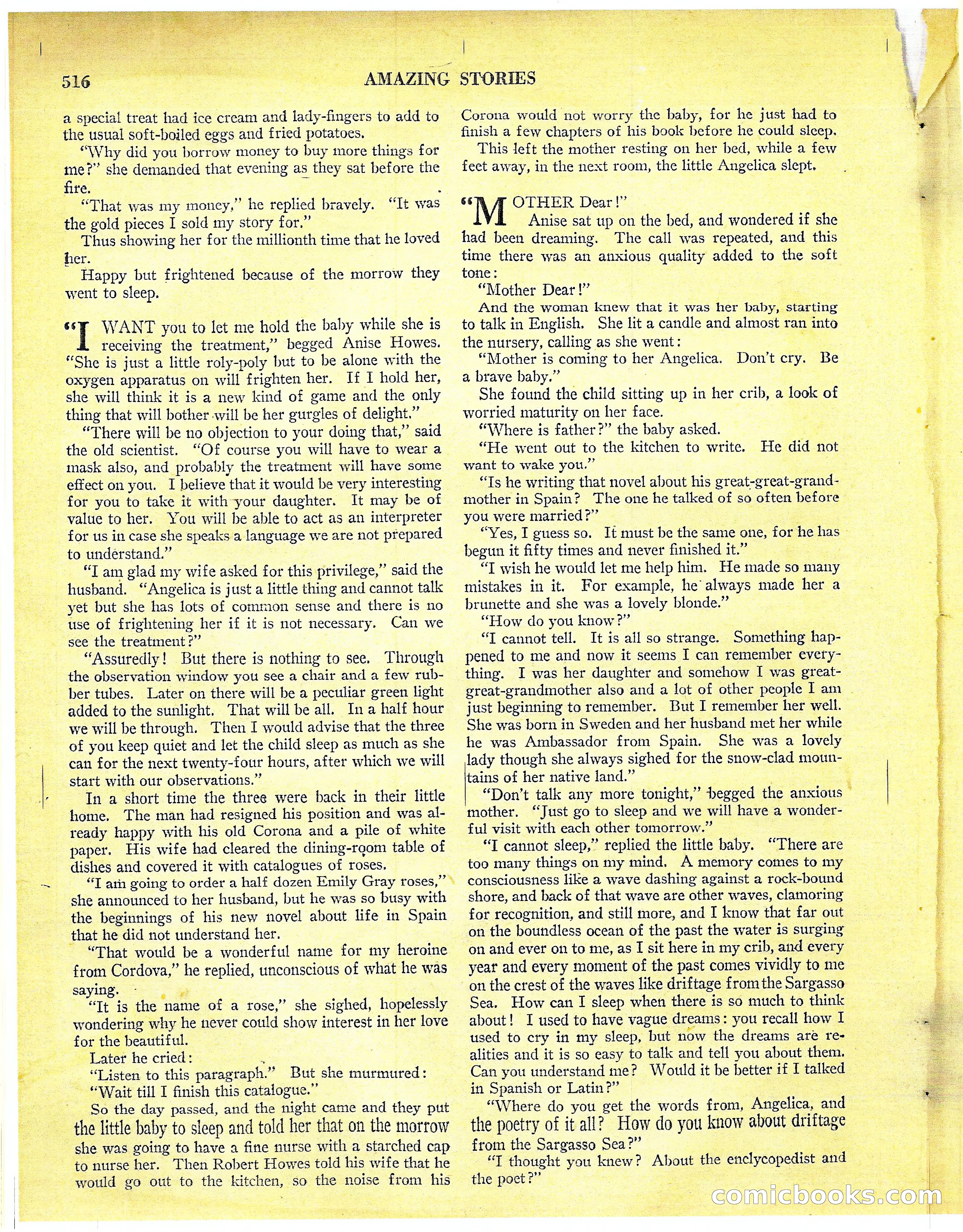 Amazing Stories, Vol. 3 No. 6 — page 37 of 99