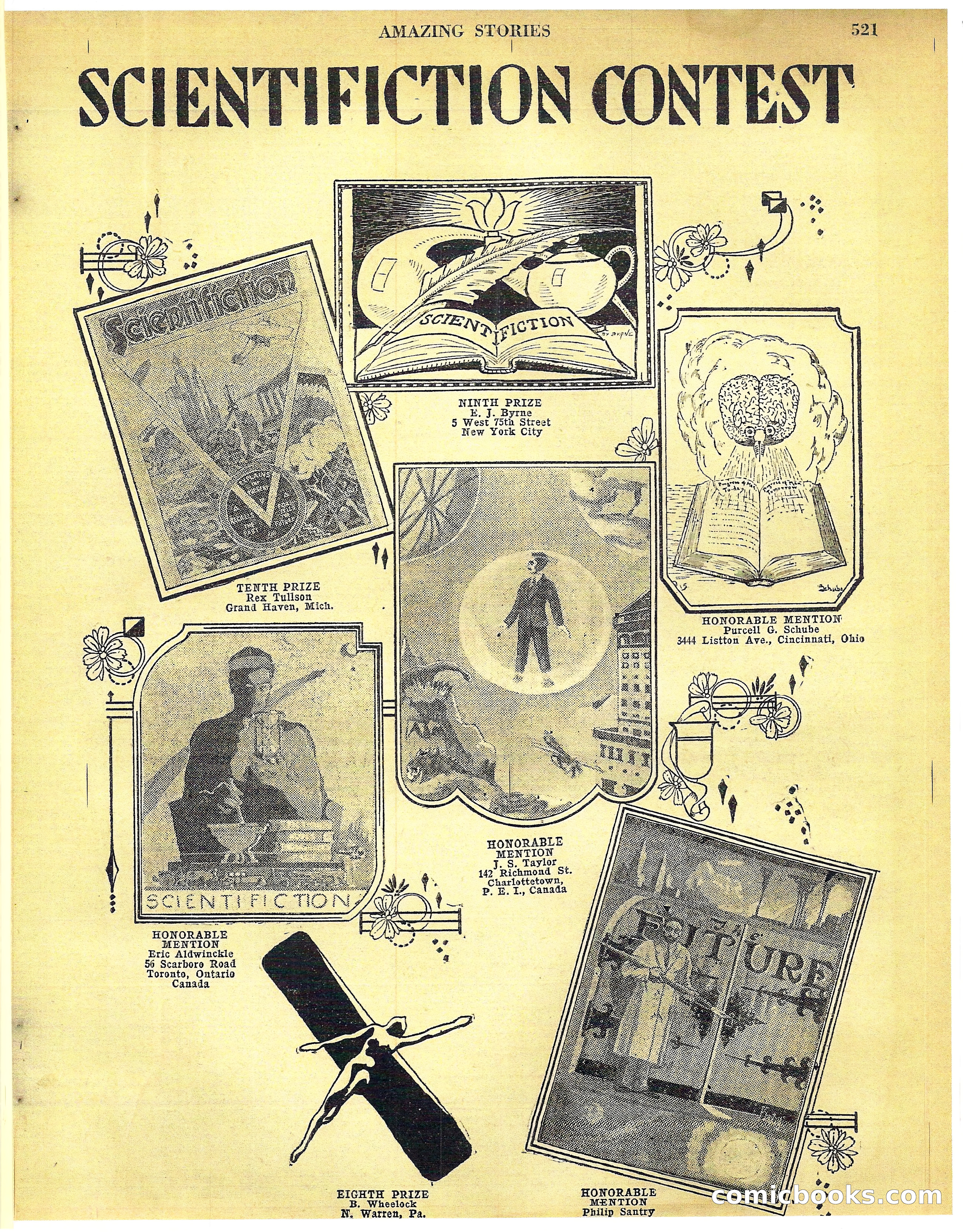Amazing Stories, Vol. 3 No. 6 — page 42 of 99