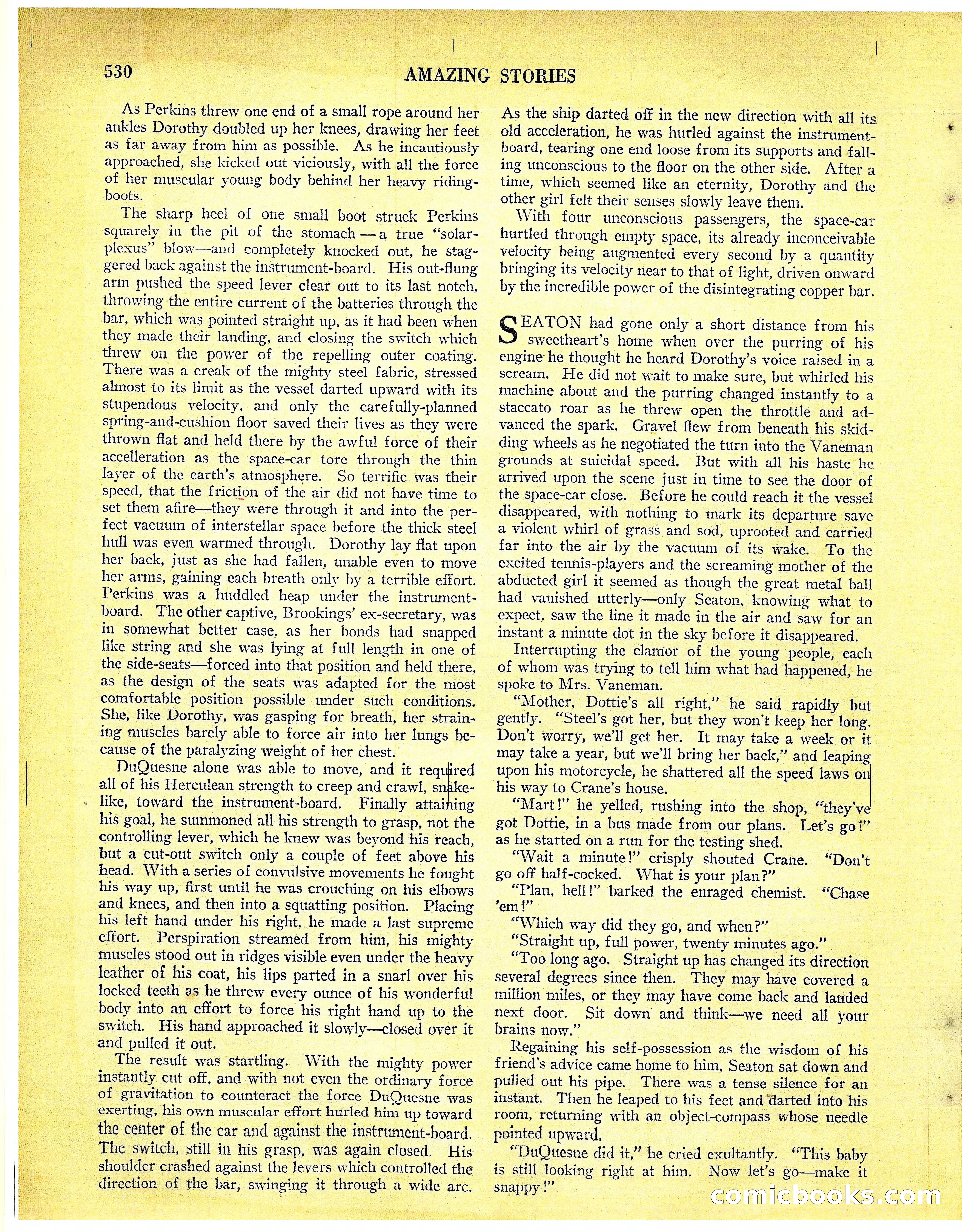 Amazing Stories, Vol. 3 No. 6 — page 51 of 99