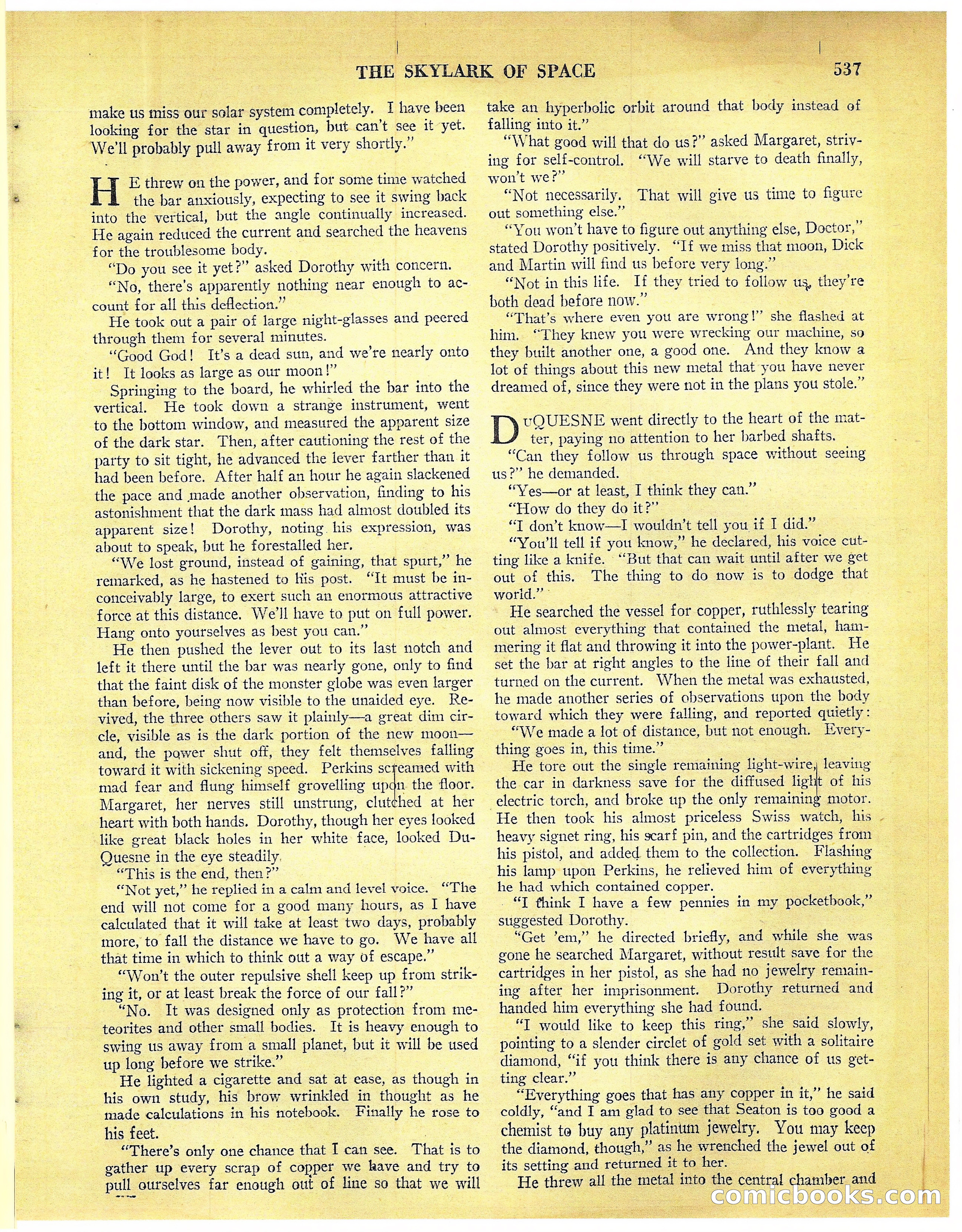 Amazing Stories, Vol. 3 No. 6 — page 58 of 99