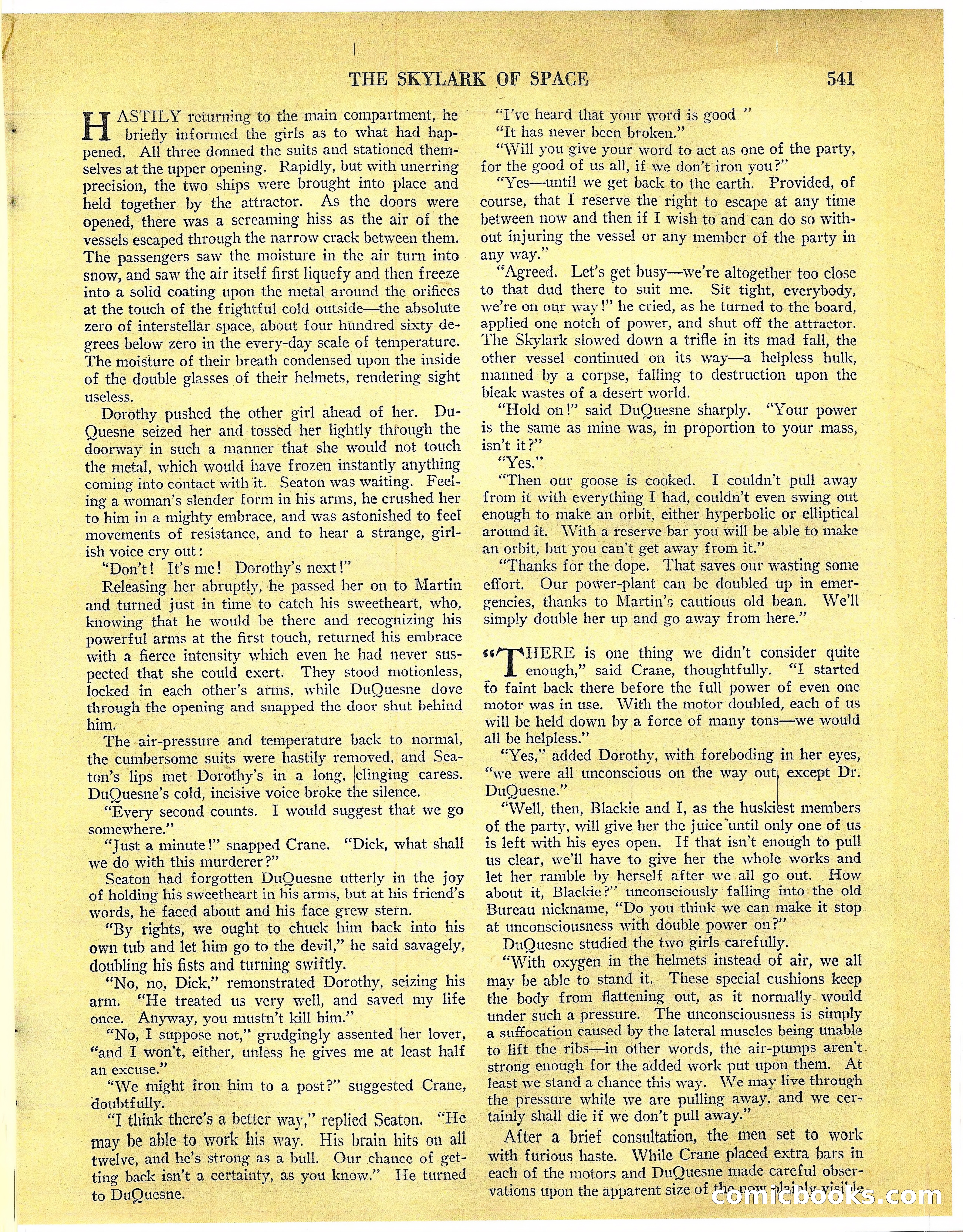 Amazing Stories, Vol. 3 No. 6 — page 62 of 99