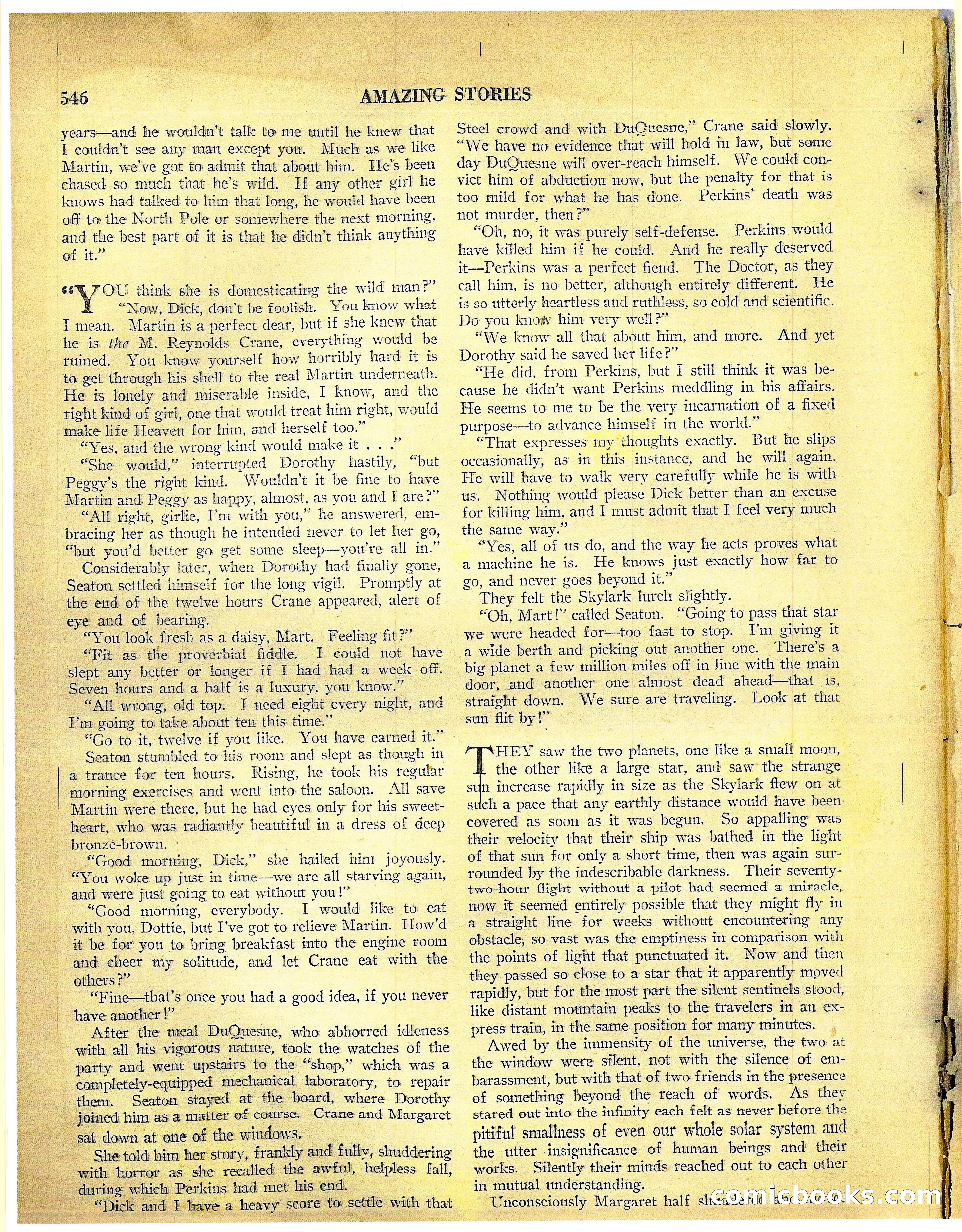 Amazing Stories, Vol. 3 No. 6 — page 67 of 99