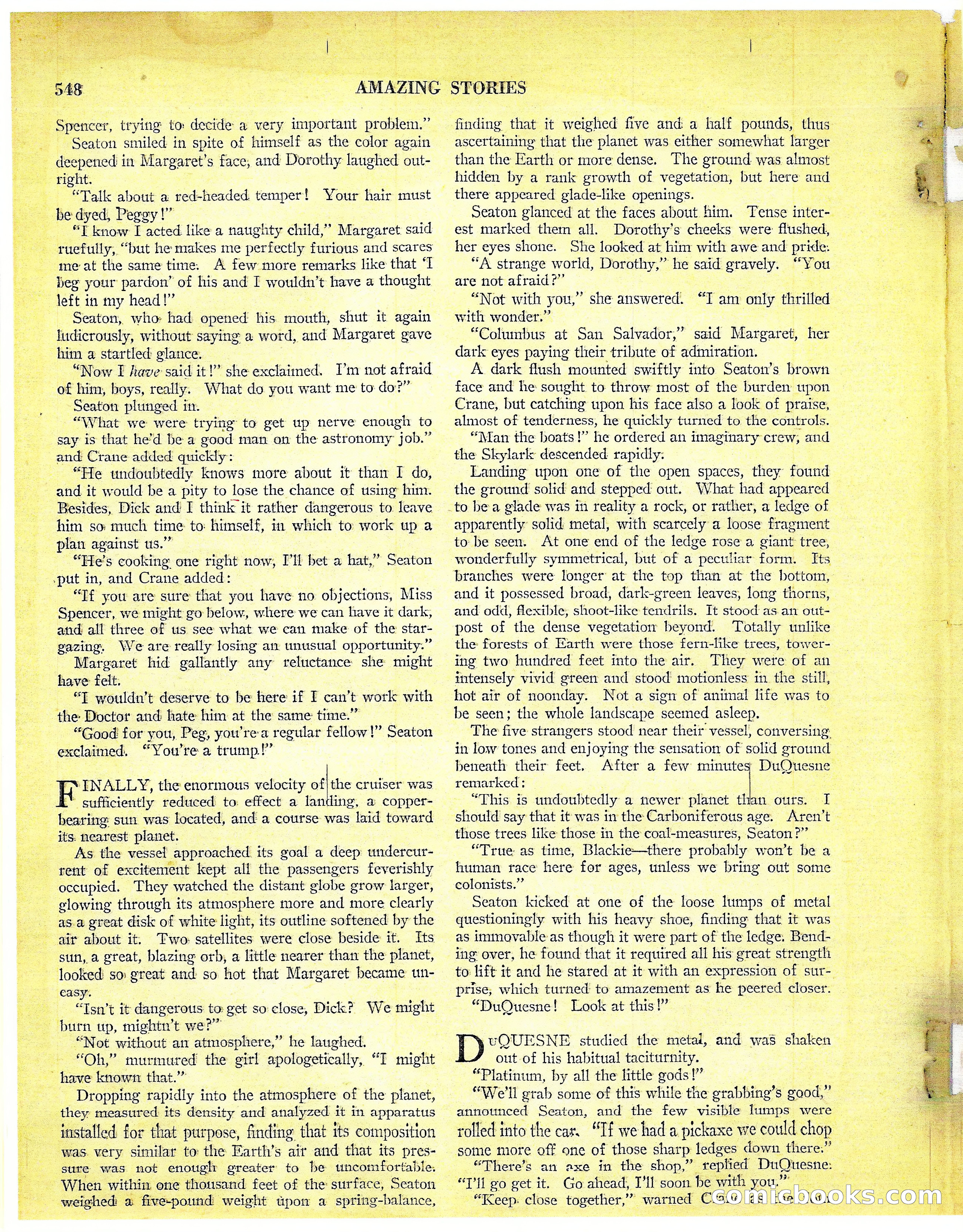 Amazing Stories, Vol. 3 No. 6 — page 69 of 99