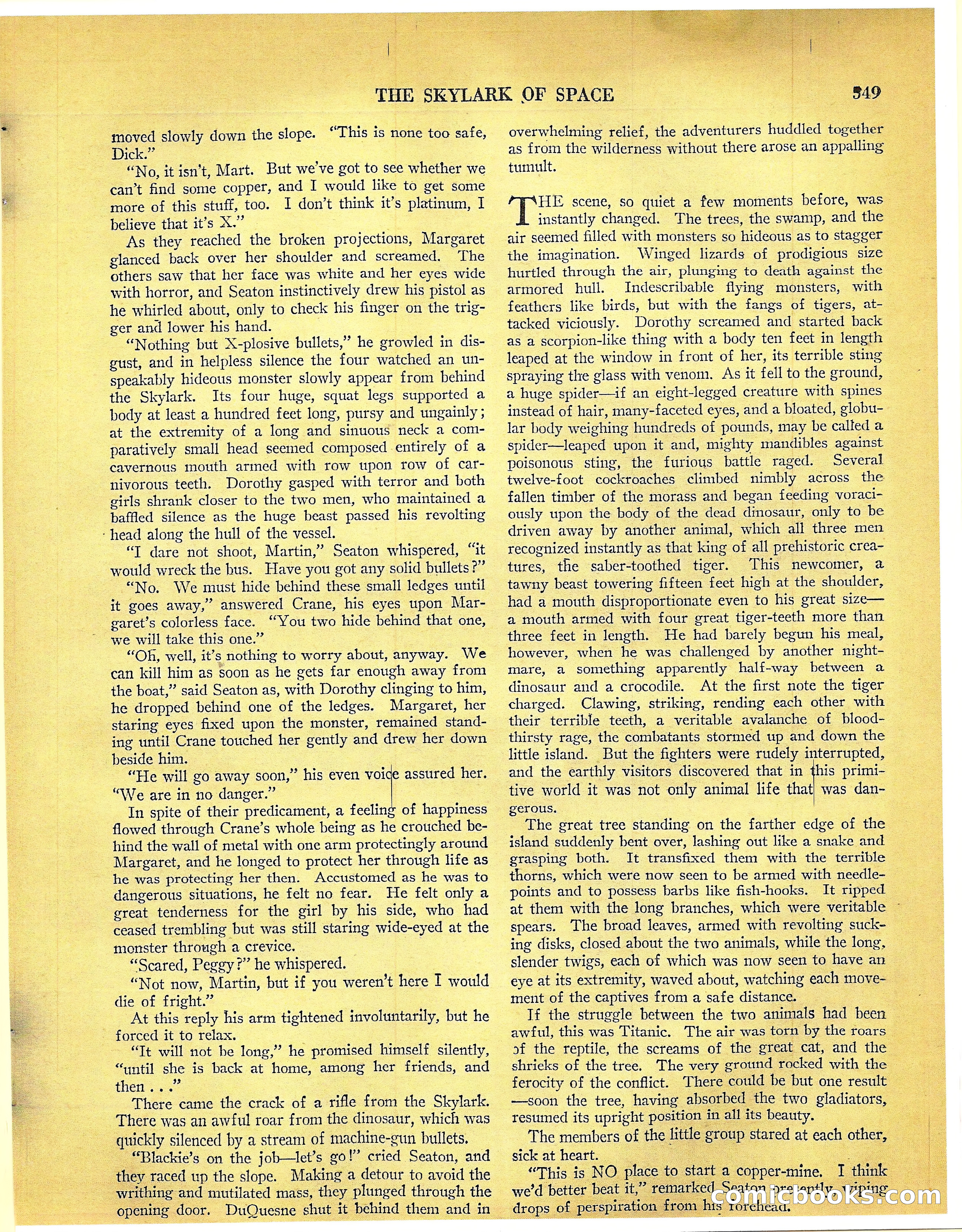 Amazing Stories, Vol. 3 No. 6 — page 70 of 99