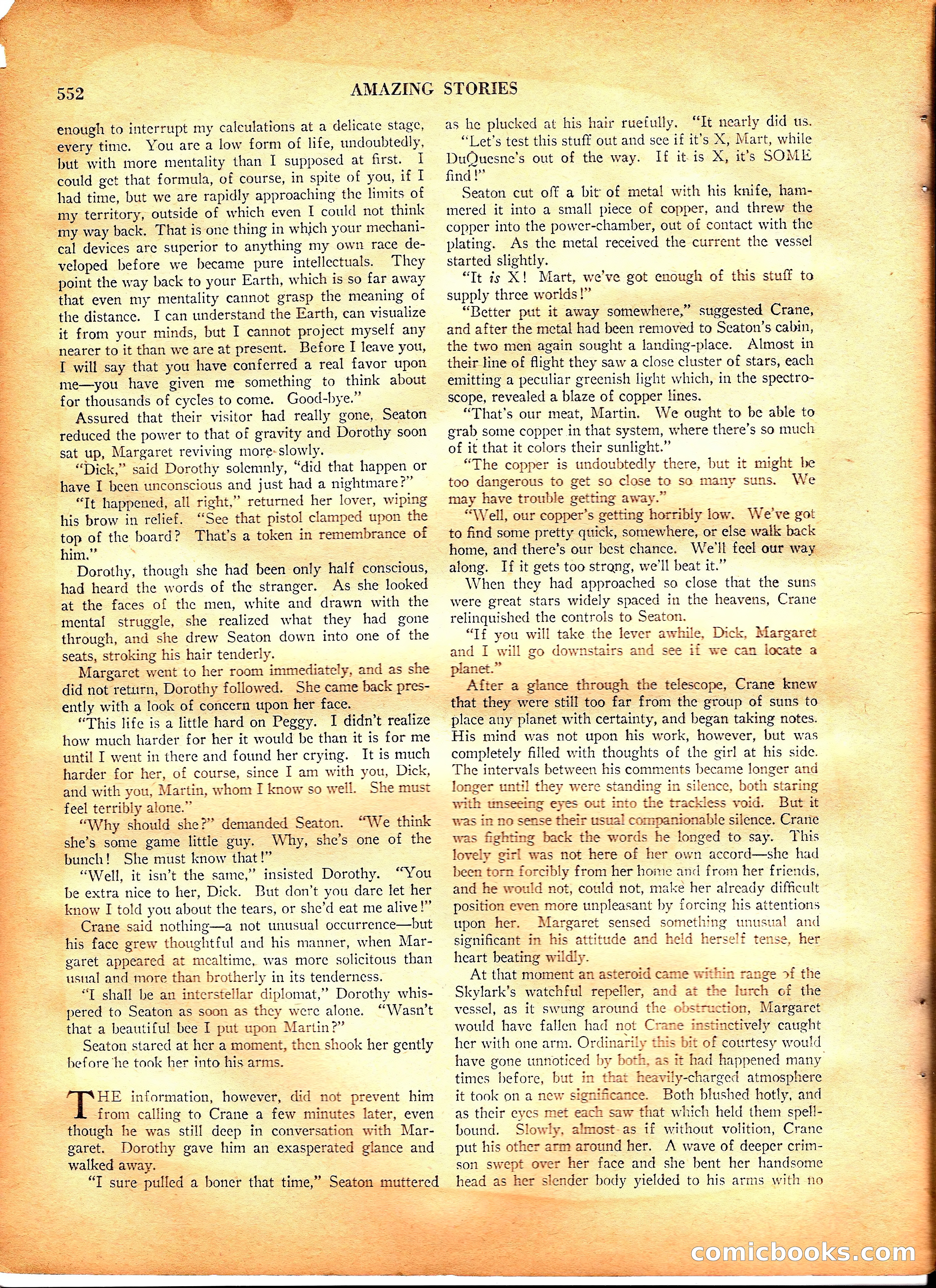 Amazing Stories, Vol. 3 No. 6 — page 73 of 99