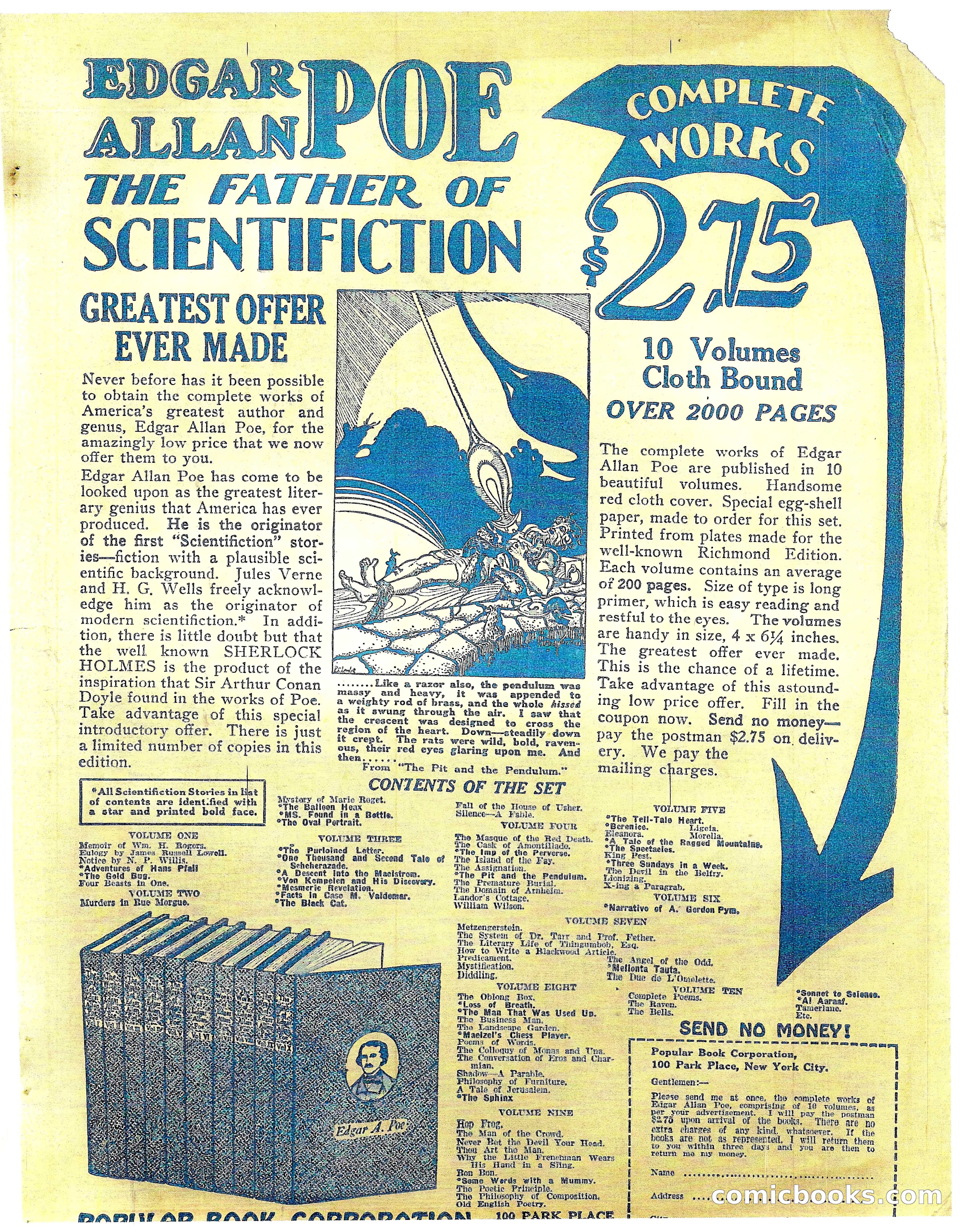 Amazing Stories, Vol. 3 No. 6 — page 98 of 99