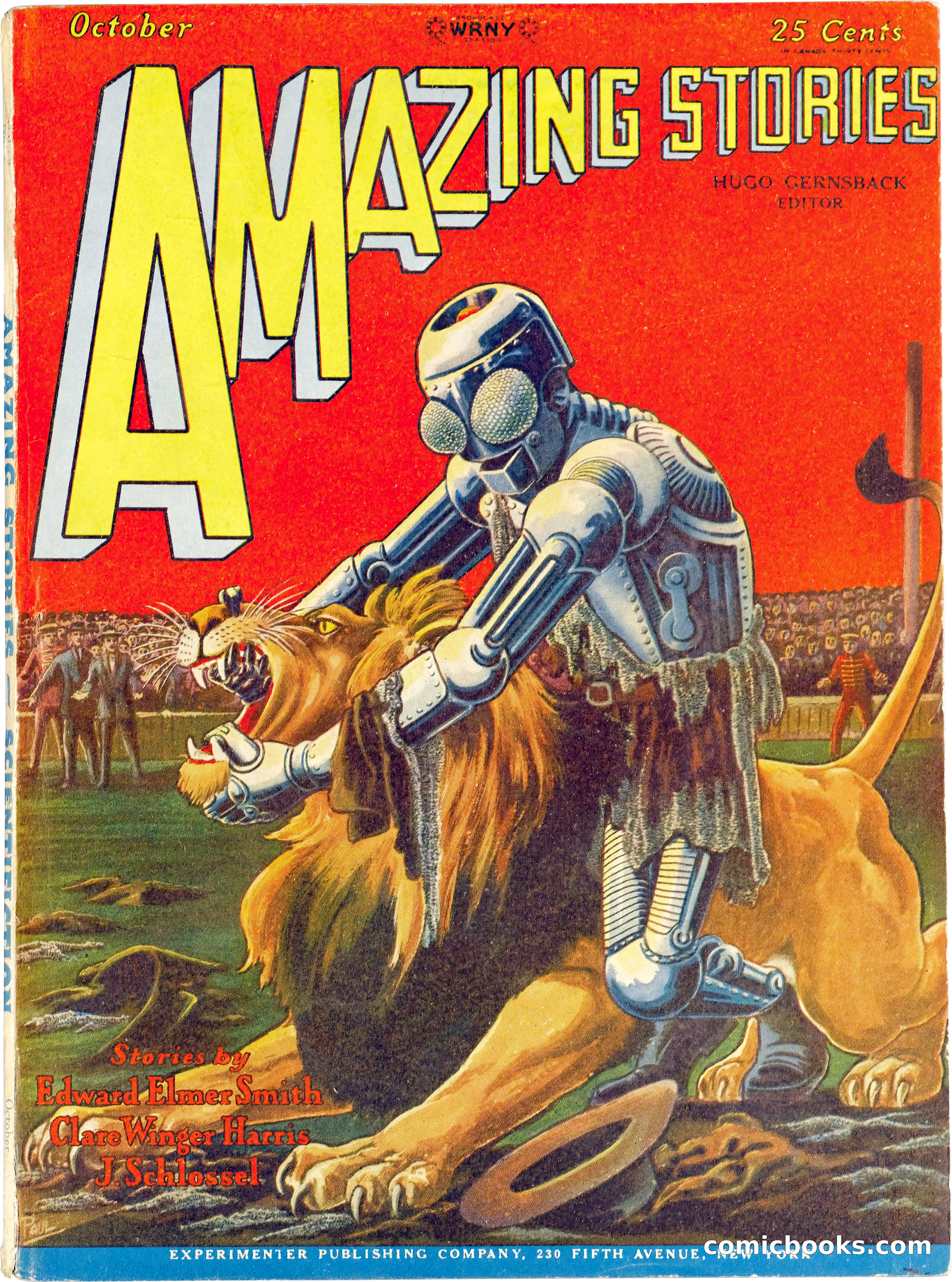 Amazing Stories, Vol. 3, No. 7 — page 1 of 97