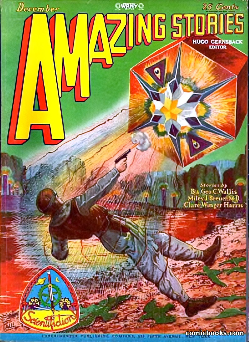 Amazing Stories, Vol. 3, No. 9 — page 1 of 99