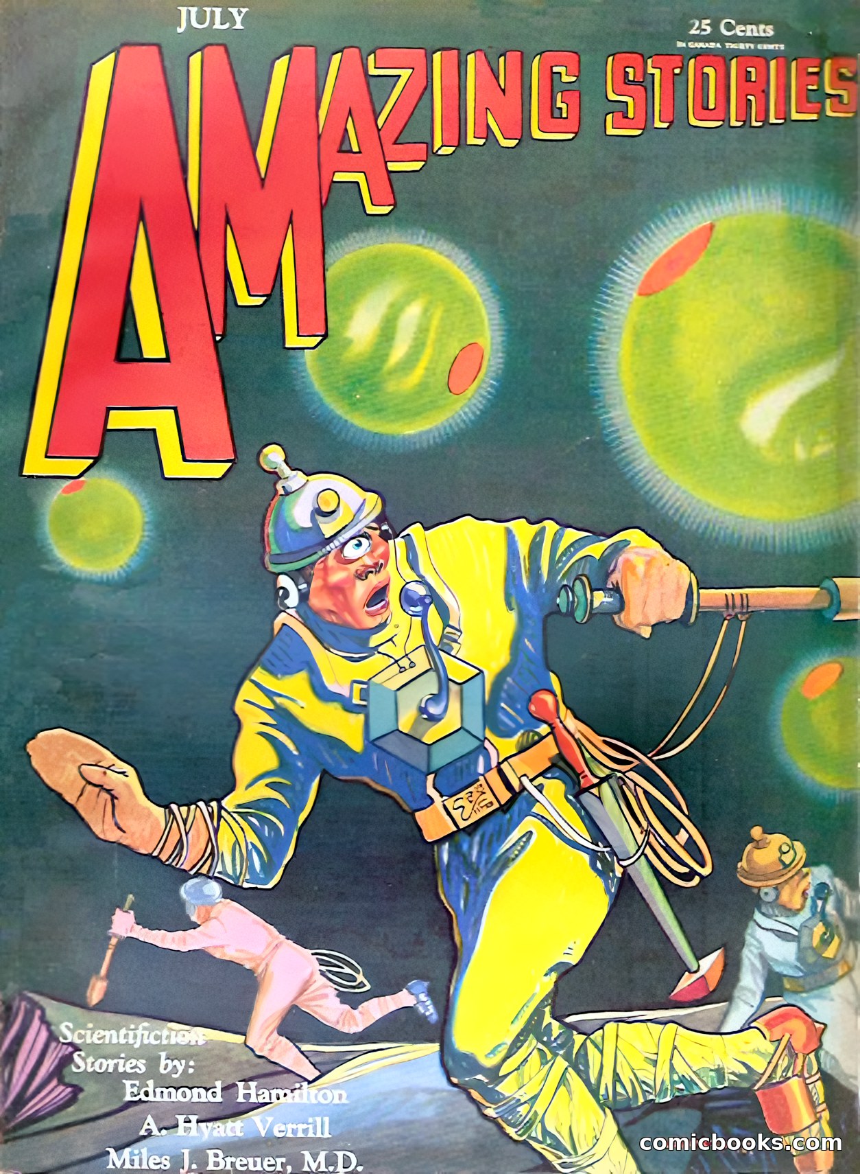 Amazing Stories, July 1930 — page 1 of 99