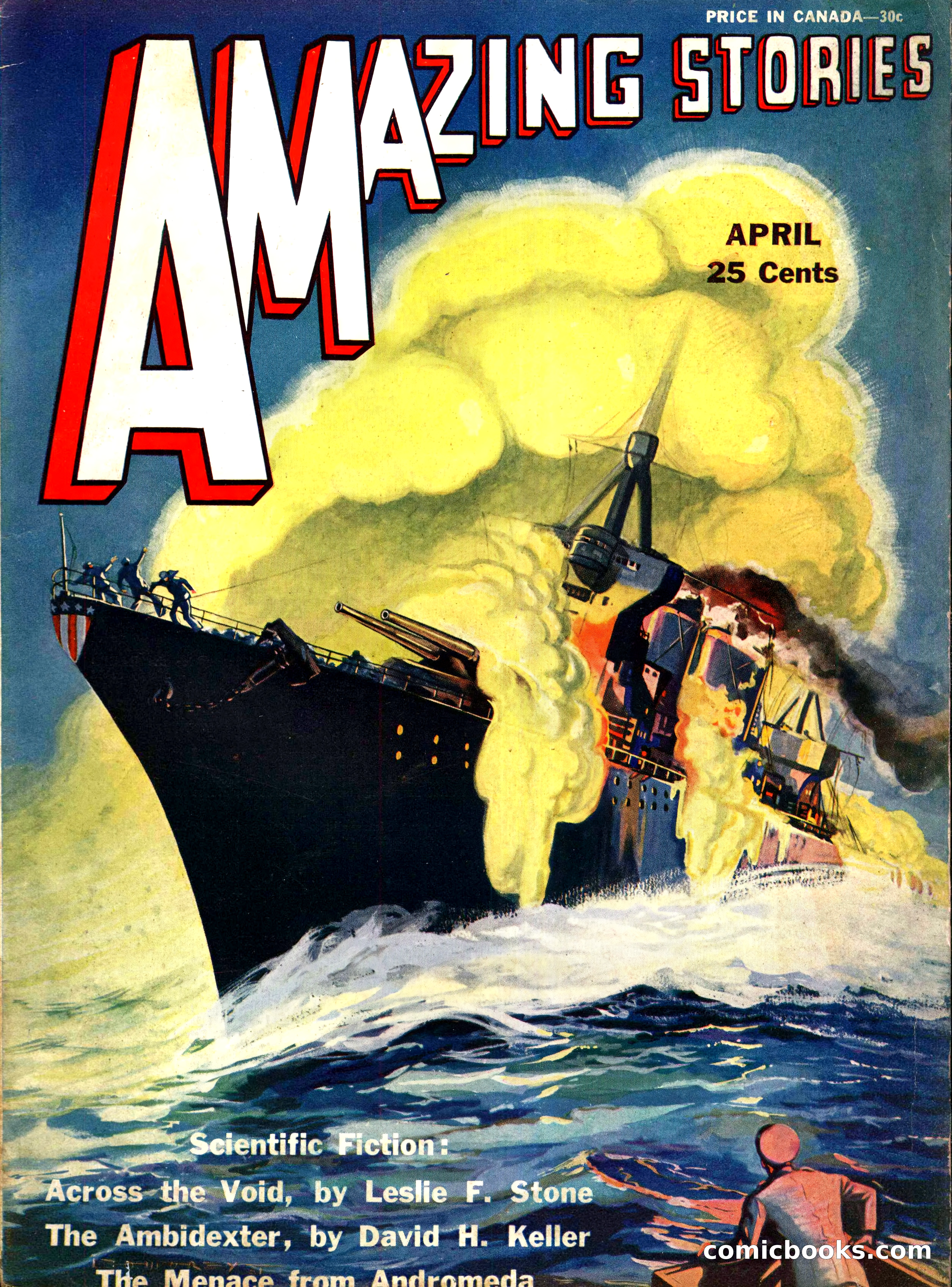 Amazing Stories, April 1931 — page 1 of 100