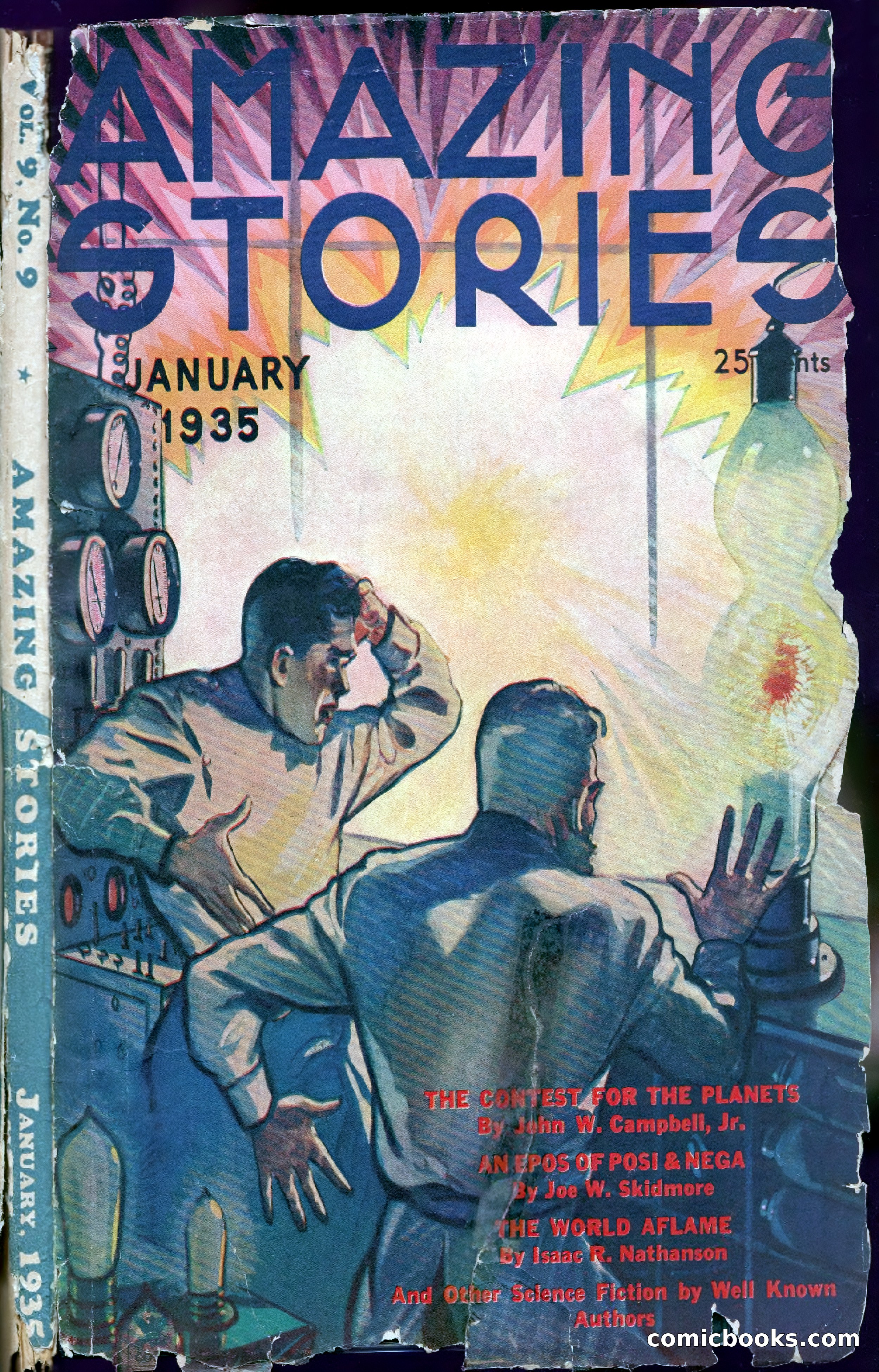 Amazing Stories, January 1935 — page 1 of 148