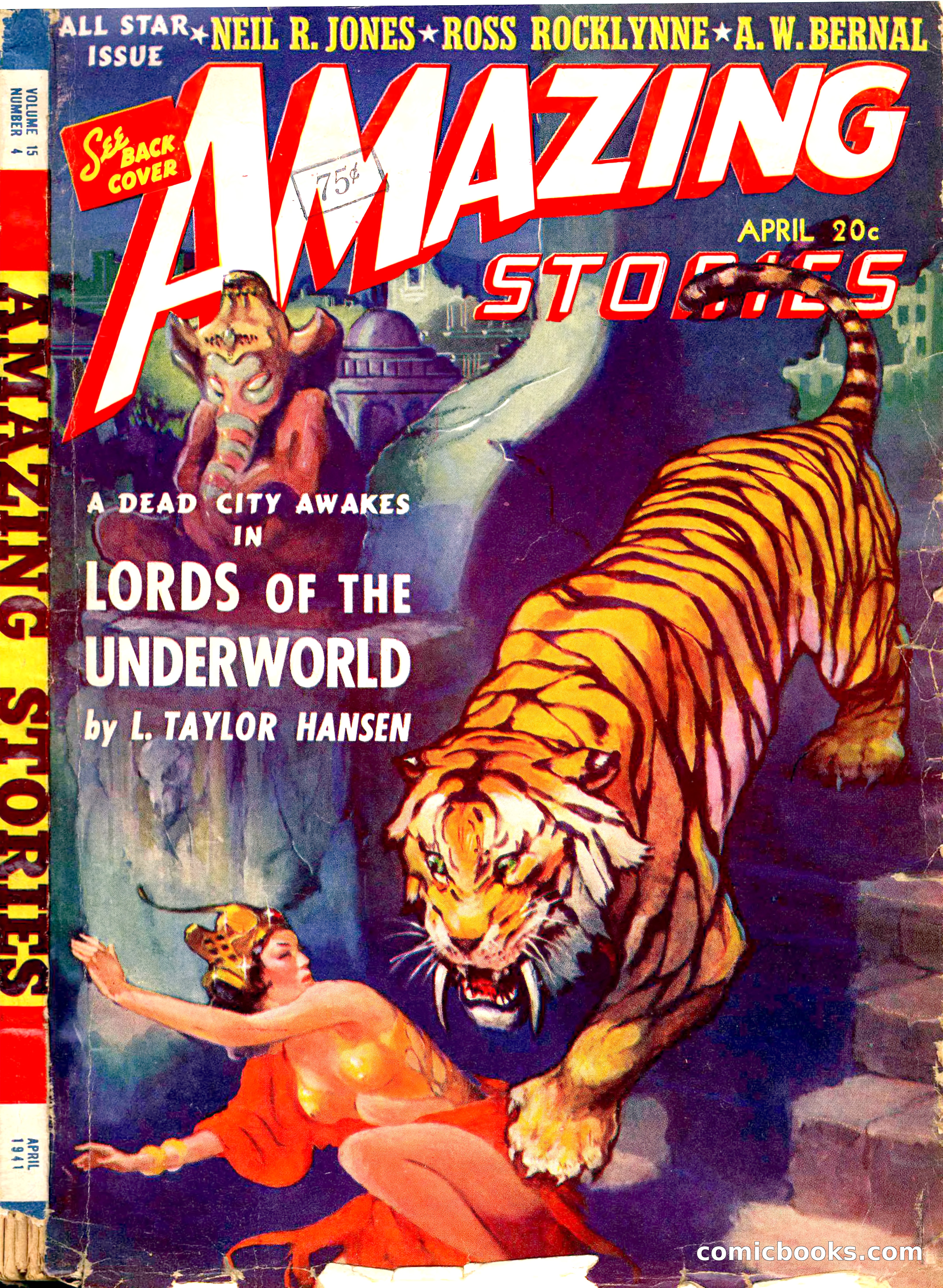 Amazing Stories, April 1941 — page 1 of 148