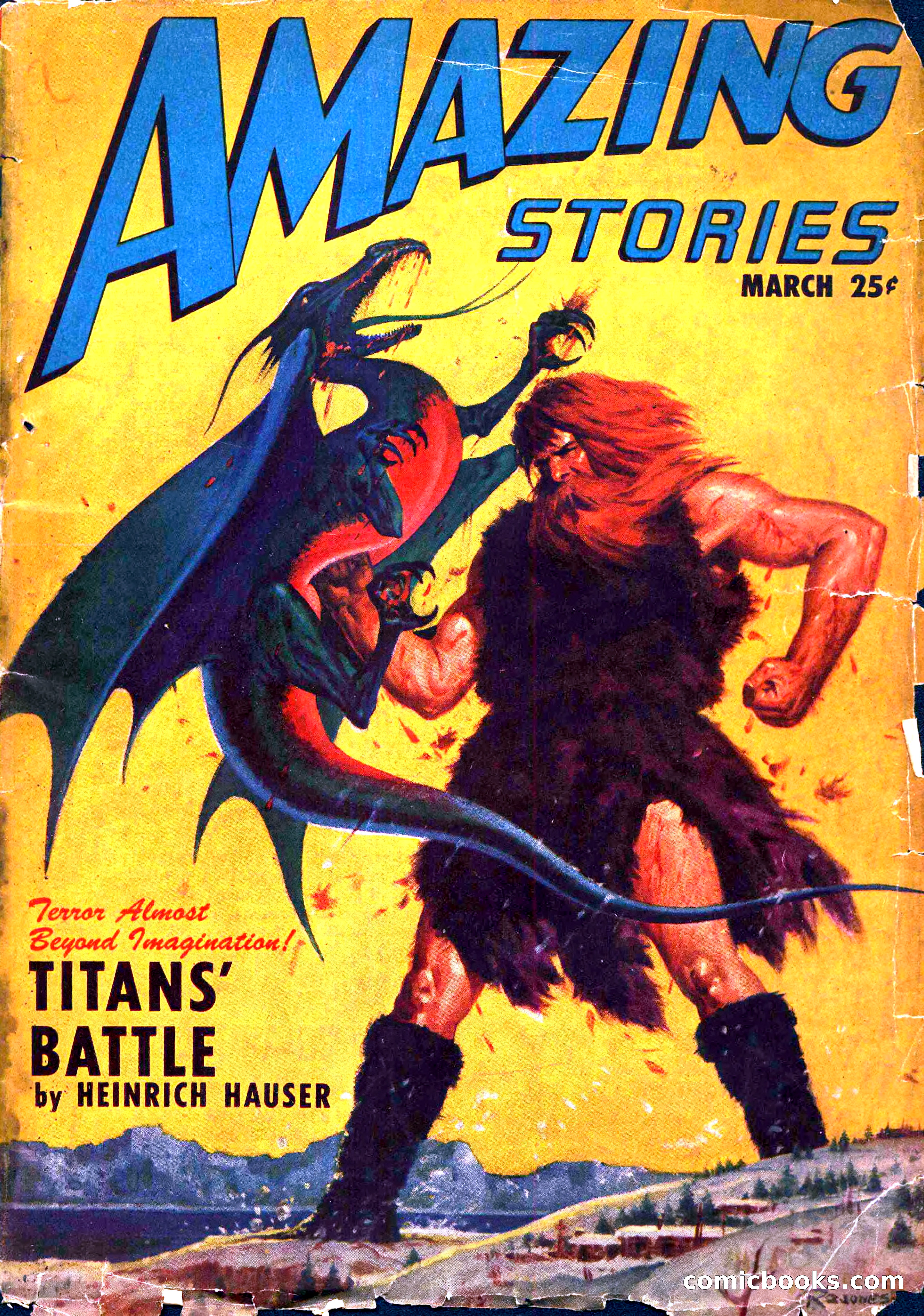 Amazing Stories, March 1947 — page 1 of 180