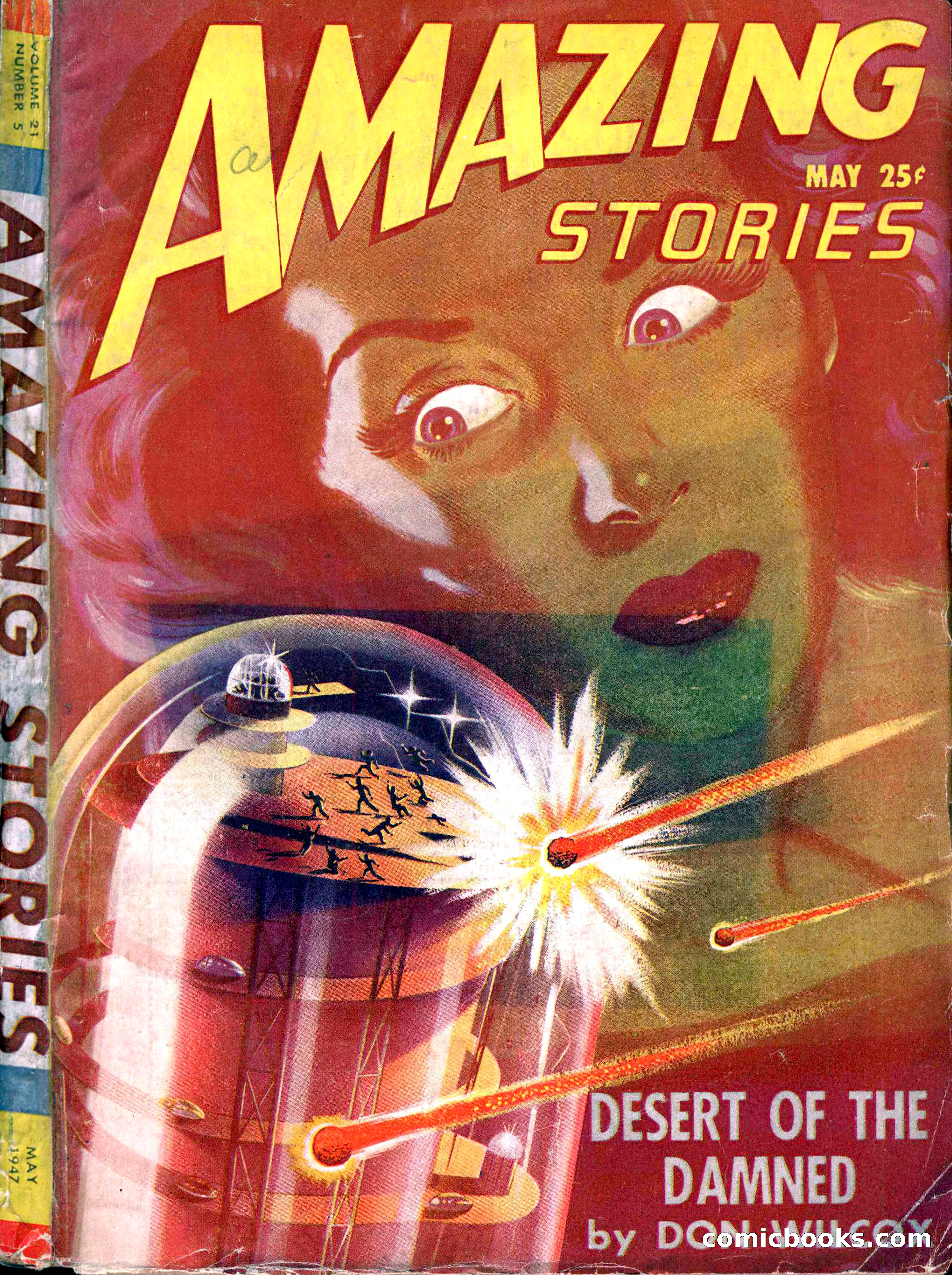 Amazing Stories, May 1947 — page 1 of 180