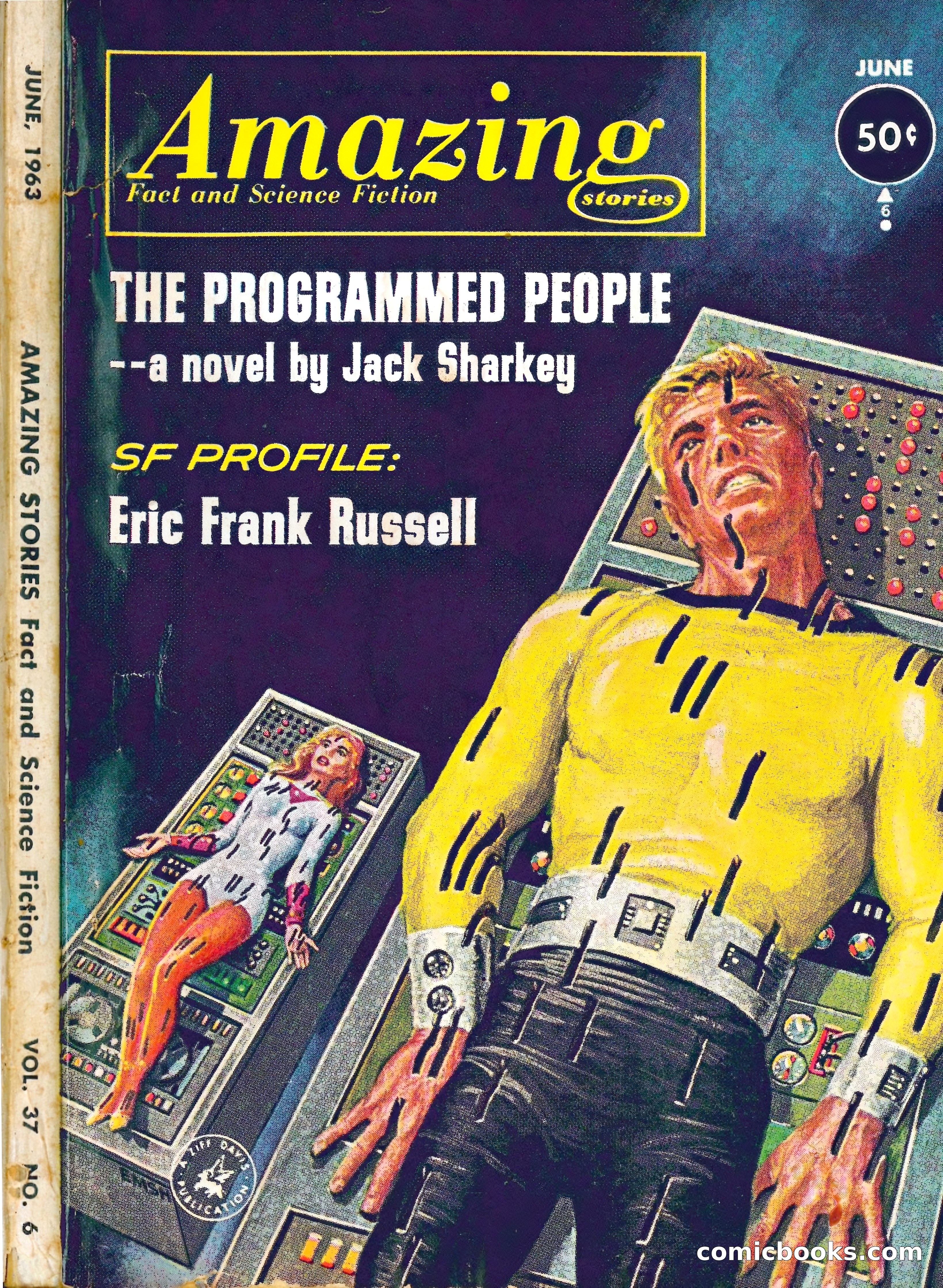 Amazing Stories, June 1963 — page 1 of 132