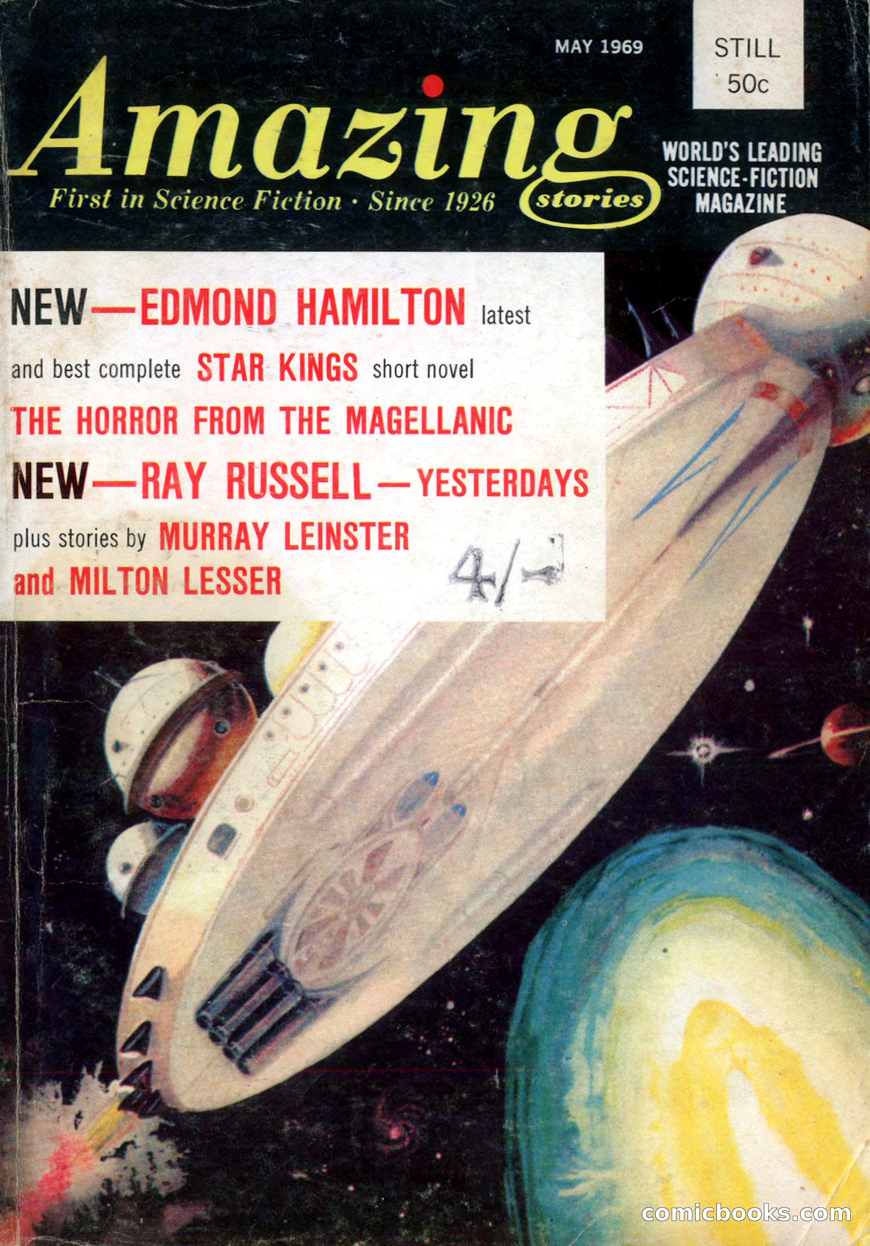 Amazing Stories, May 1969 — page 1 of 148
