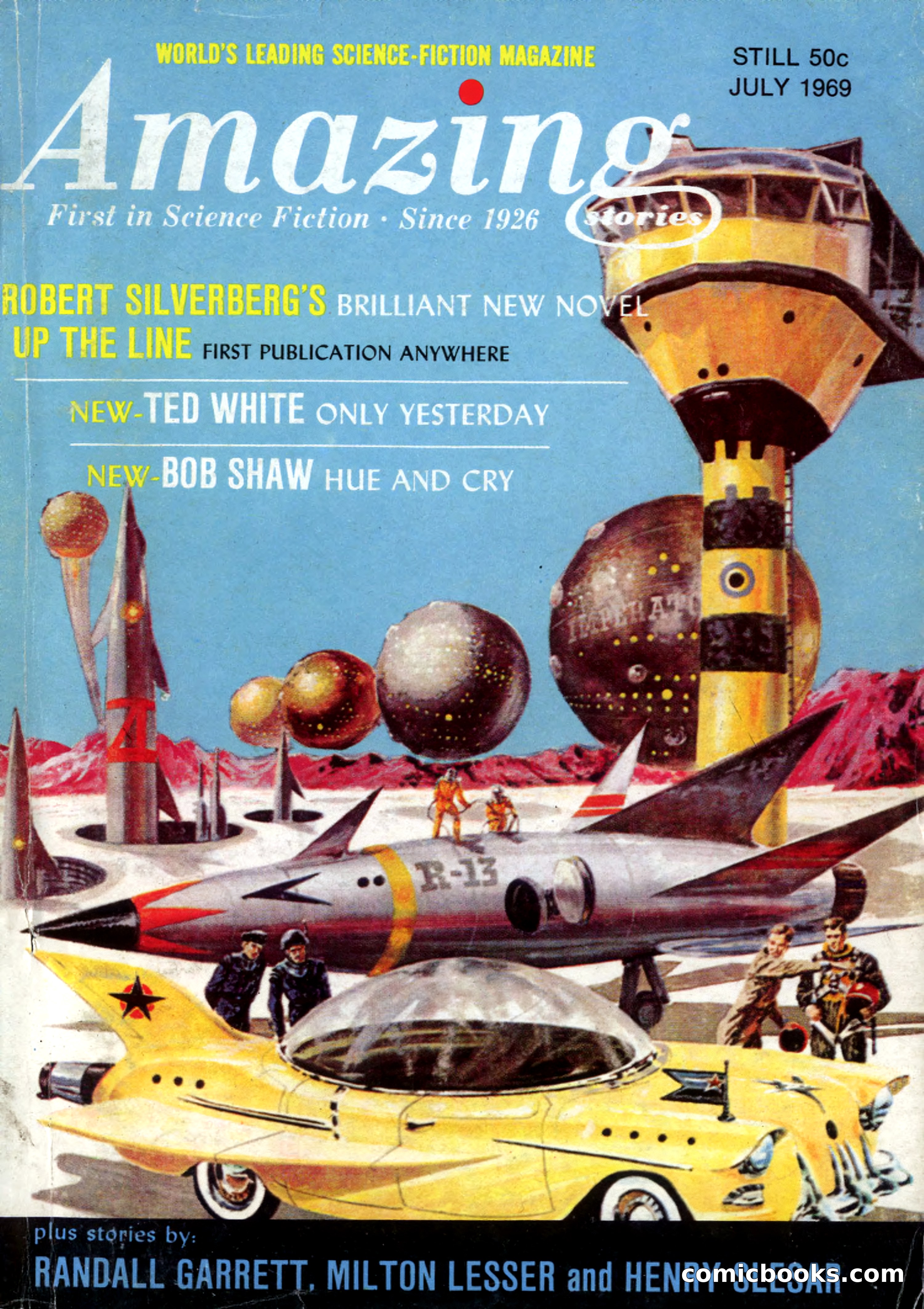 Amazing Stories, July 1969 — page 1 of 148