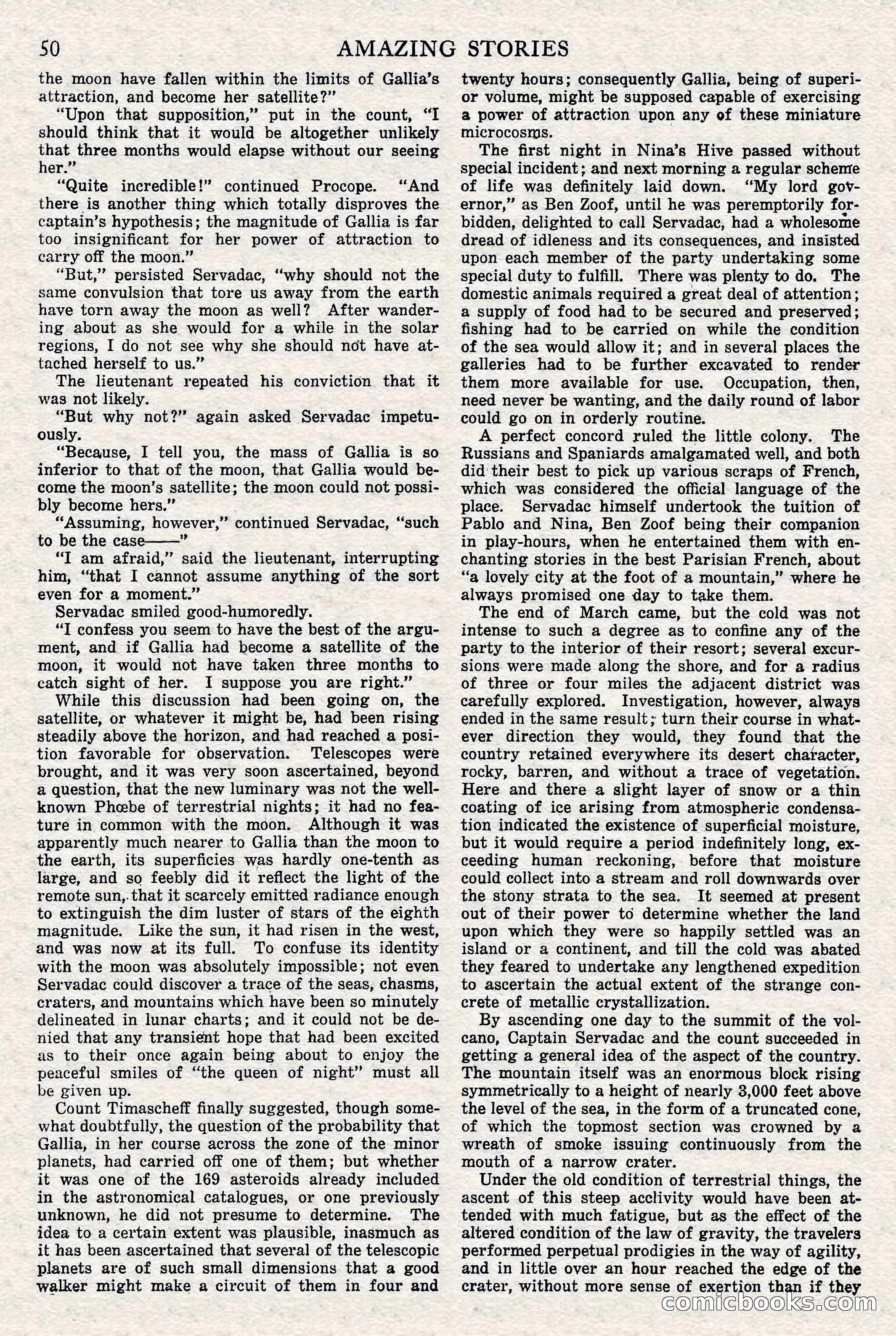 Off on a Comet by Jules Verne — page 47 of 98