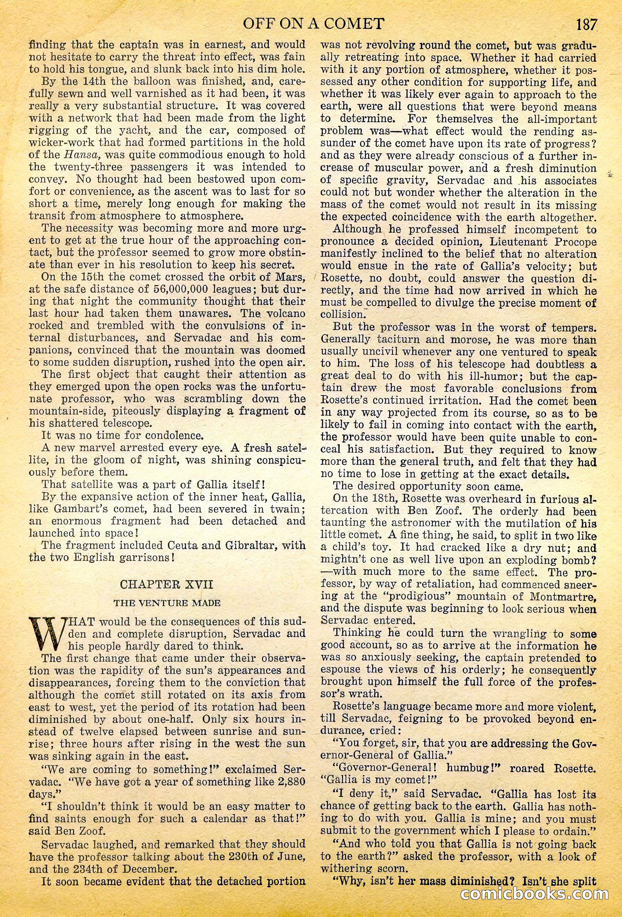 Off on a Comet by Jules Verne — page 93 of 98