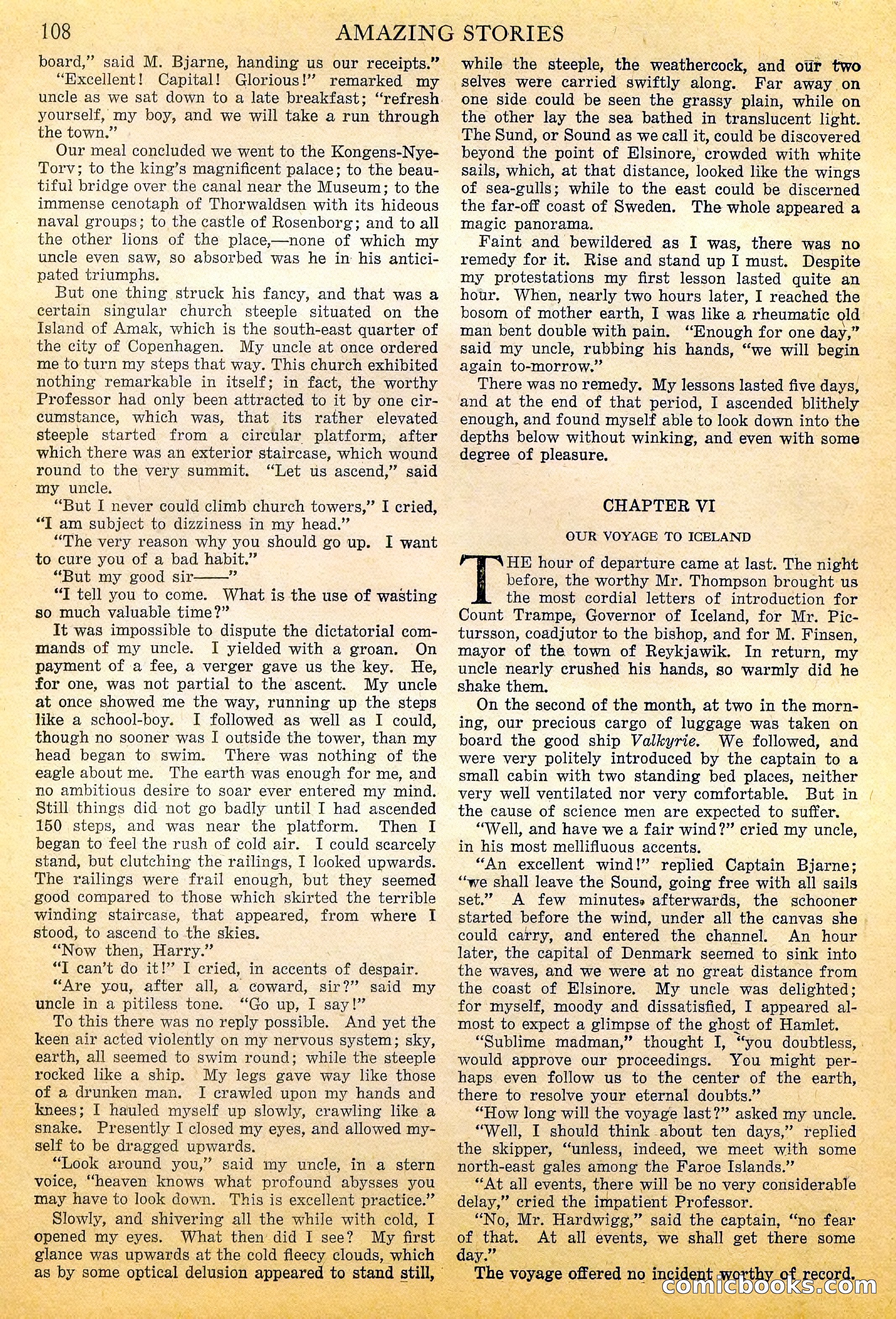 A Trip to the Center of the Earth by Jules Verne — page 9 of 78
