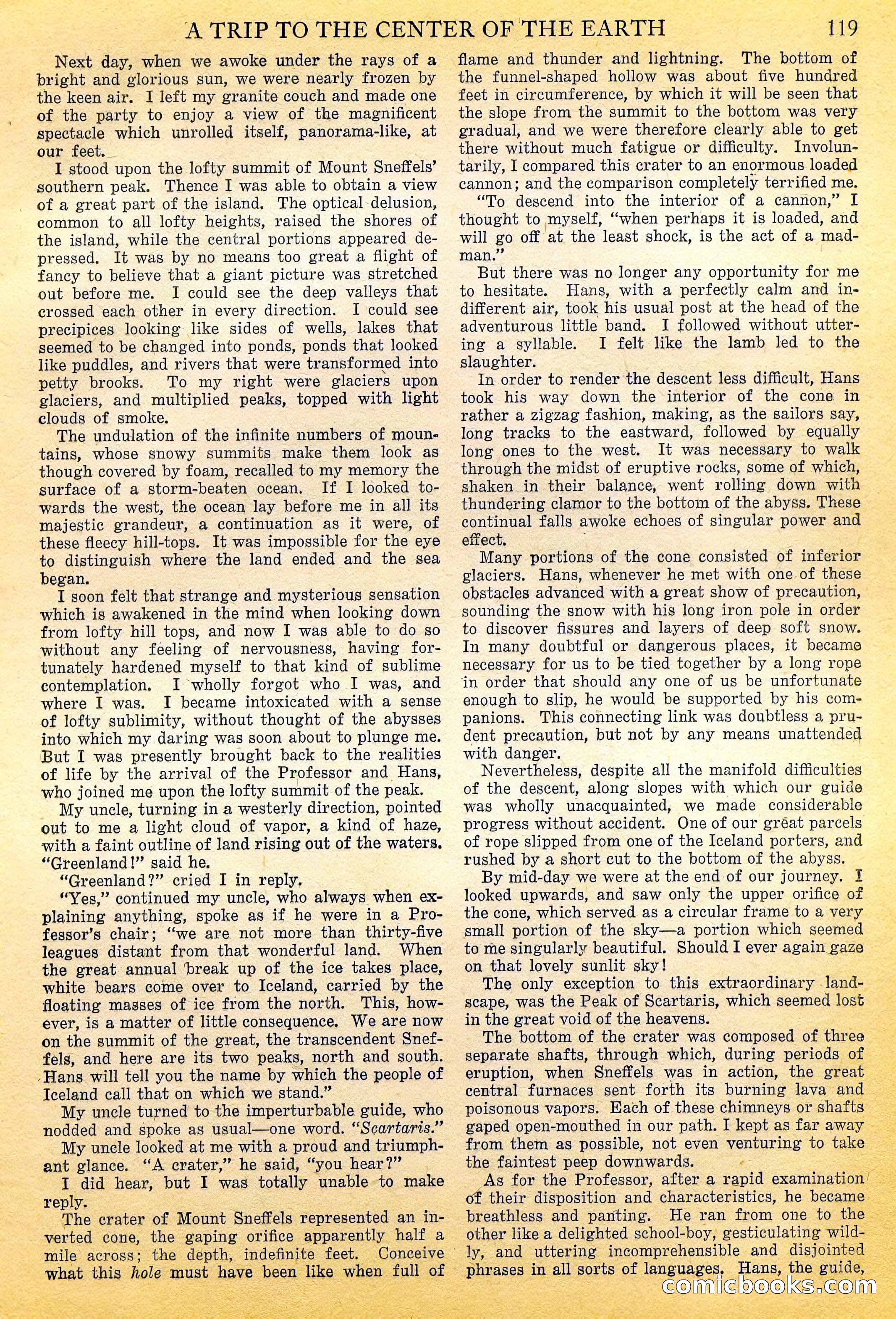 A Trip to the Center of the Earth by Jules Verne — page 20 of 78