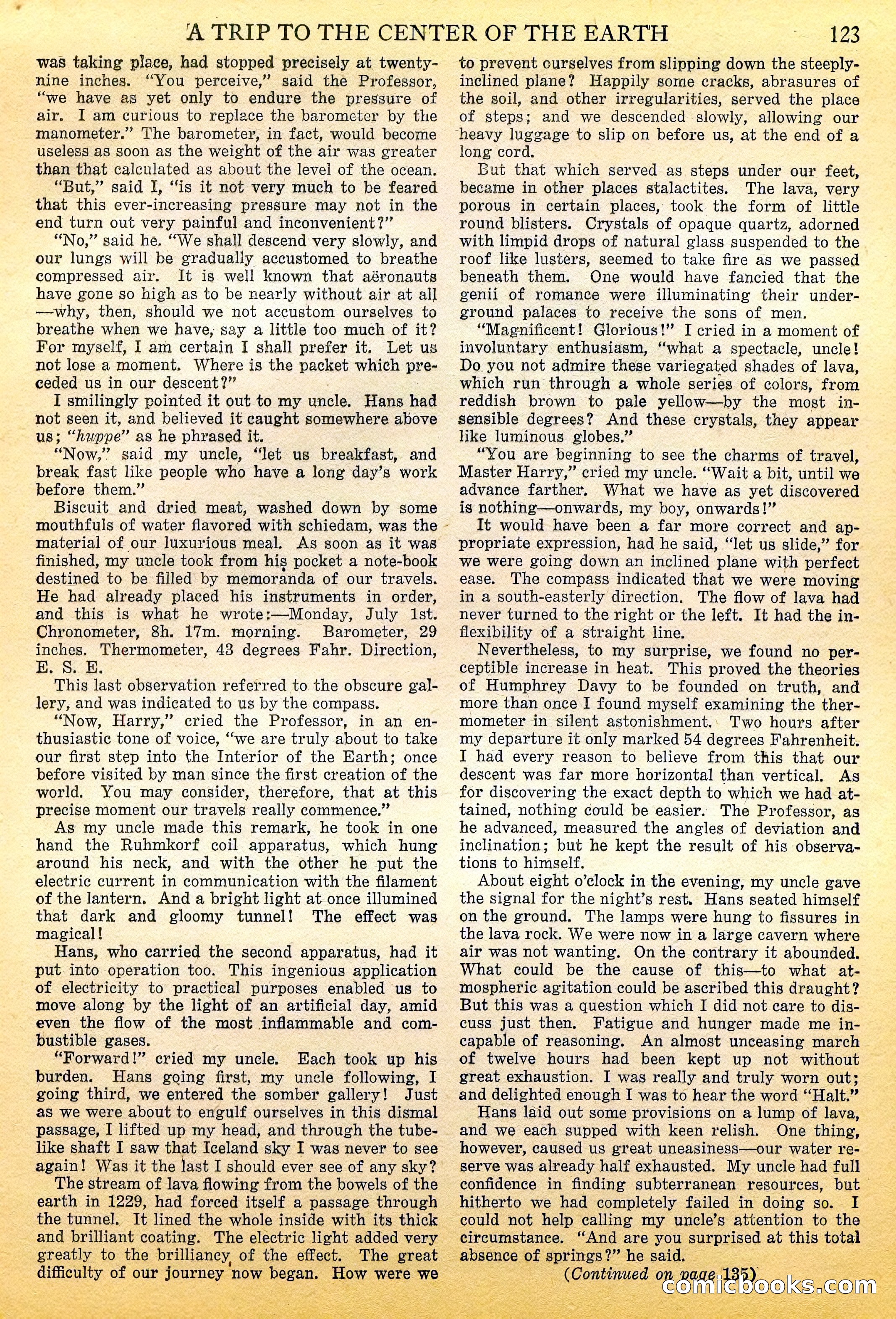 A Trip to the Center of the Earth by Jules Verne — page 24 of 78
