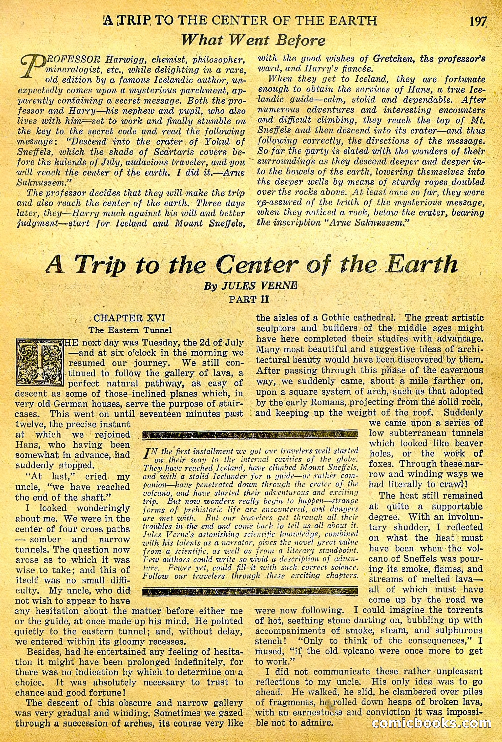 A Trip to the Center of the Earth by Jules Verne — page 27 of 78