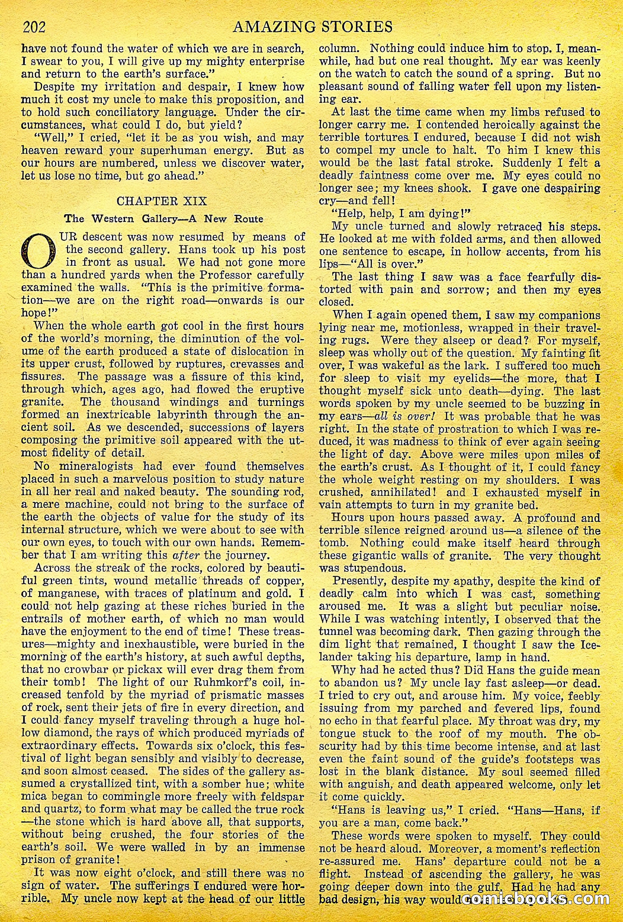 A Trip to the Center of the Earth by Jules Verne — page 32 of 78