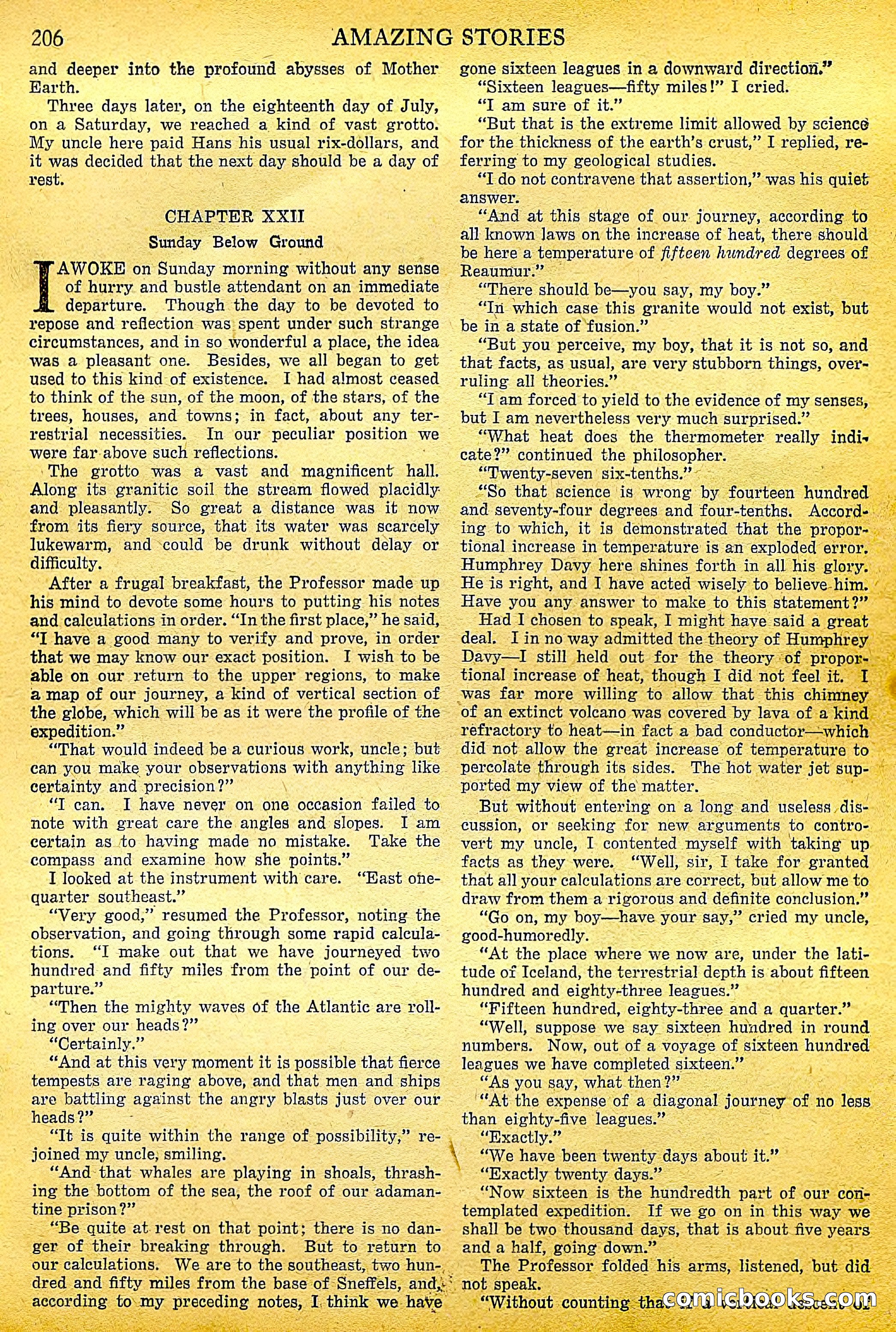 A Trip to the Center of the Earth by Jules Verne — page 36 of 78