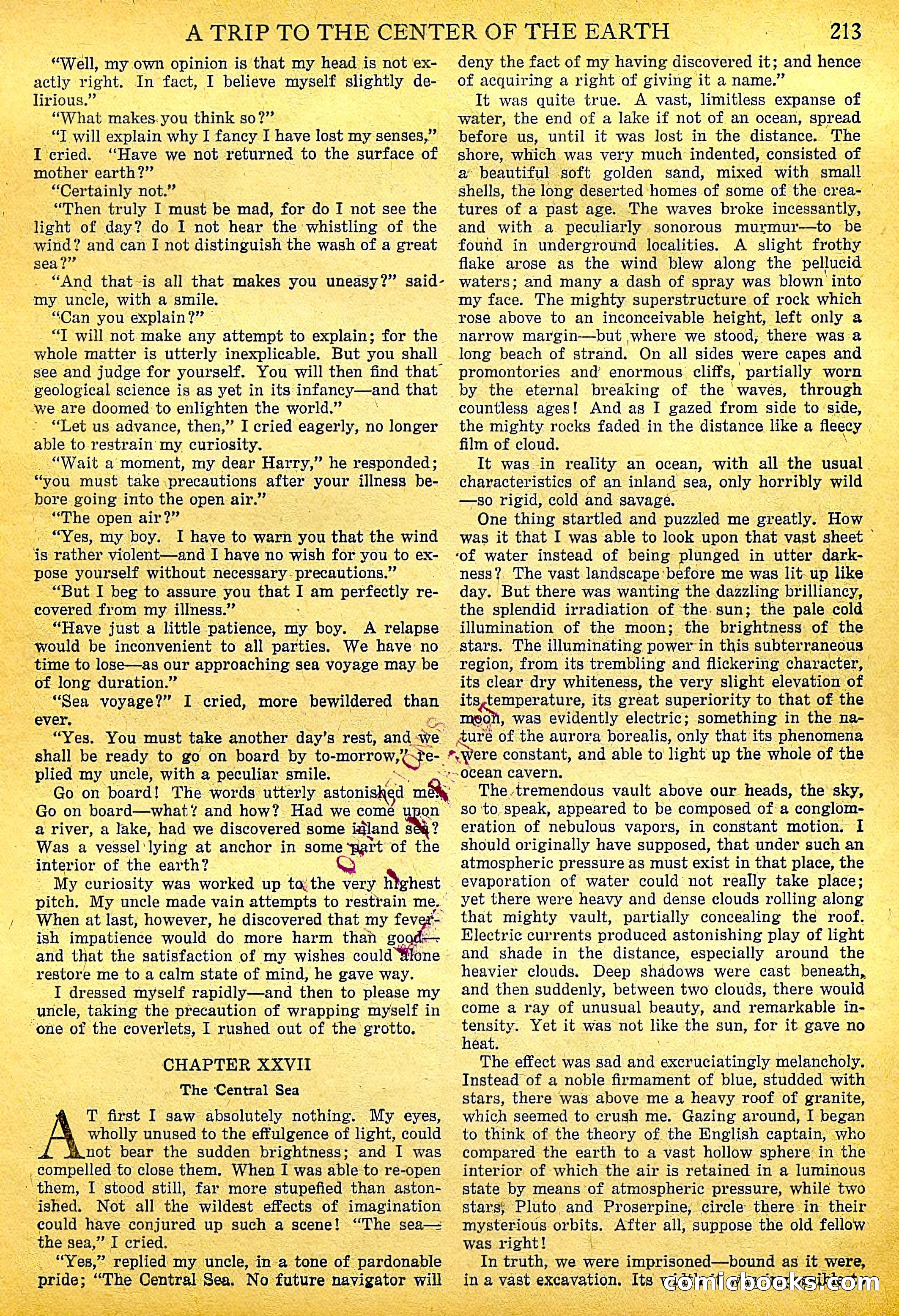 A Trip to the Center of the Earth by Jules Verne — page 43 of 78