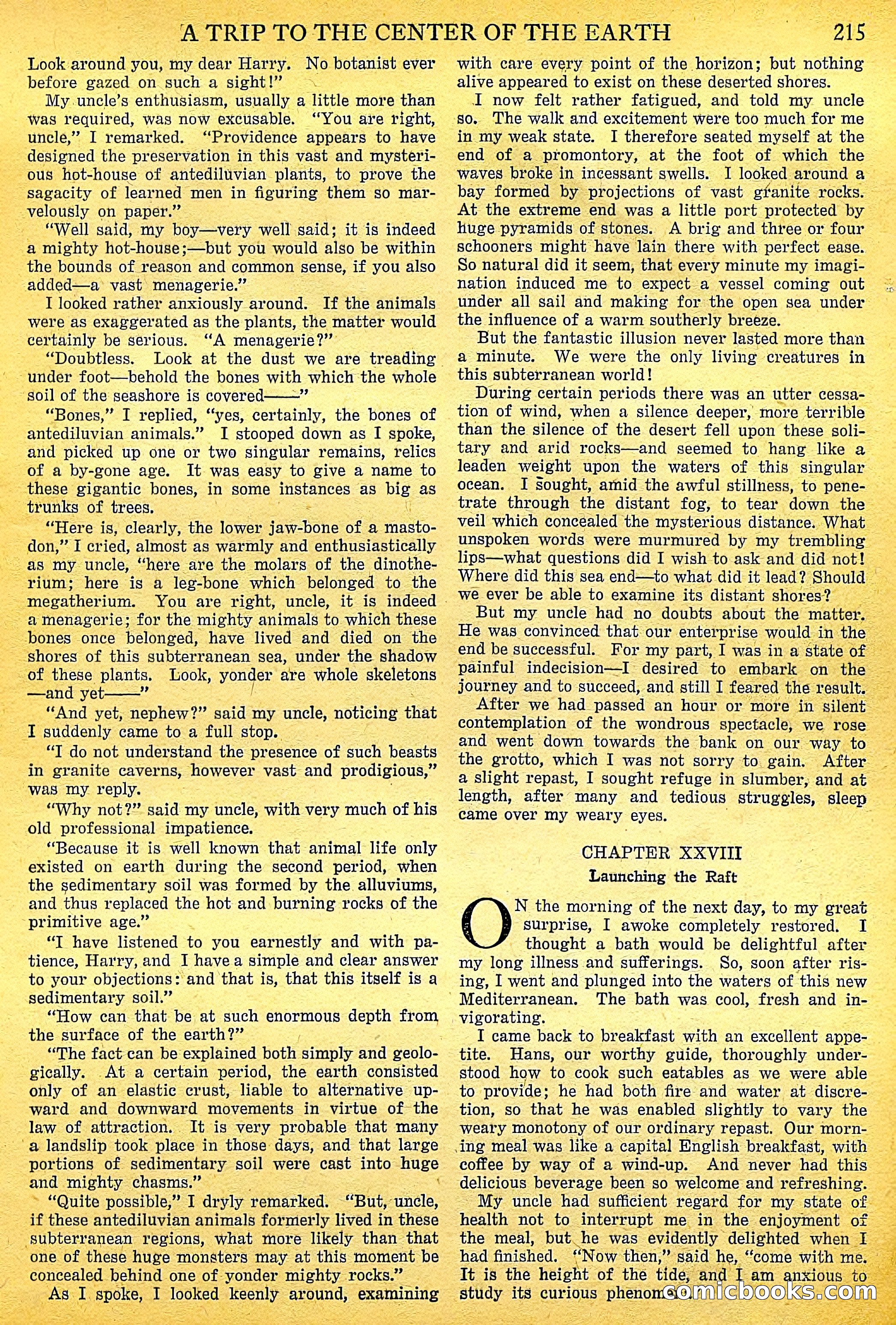 A Trip to the Center of the Earth by Jules Verne — page 45 of 78