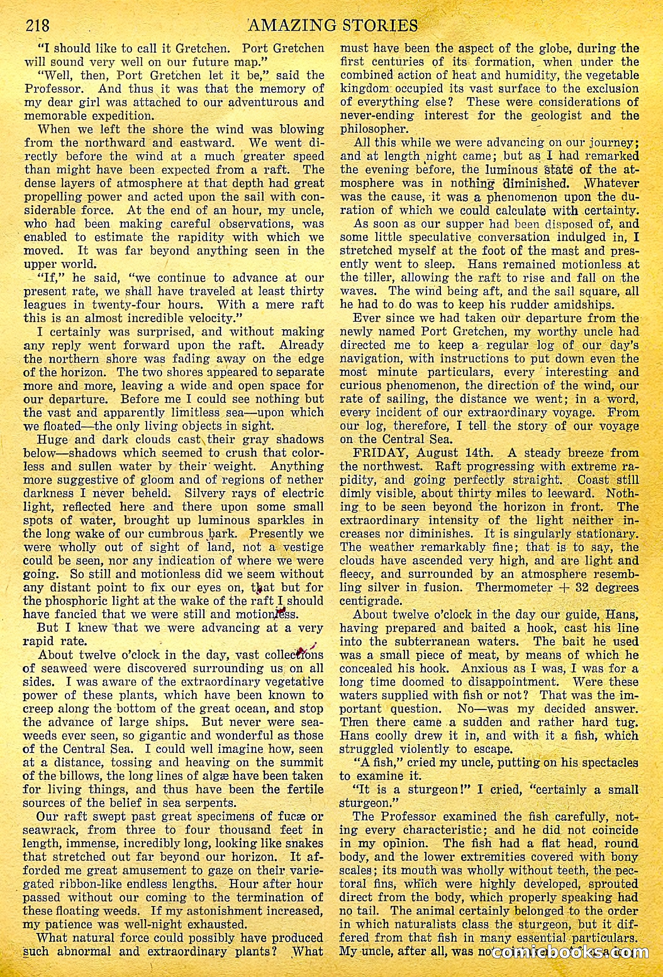 A Trip to the Center of the Earth by Jules Verne — page 48 of 78