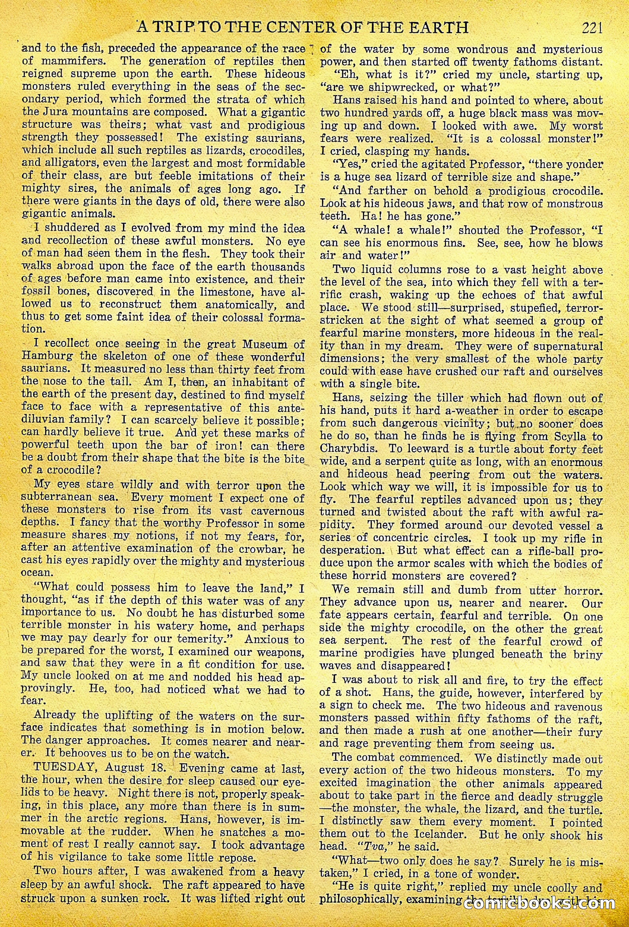 A Trip to the Center of the Earth by Jules Verne — page 51 of 78