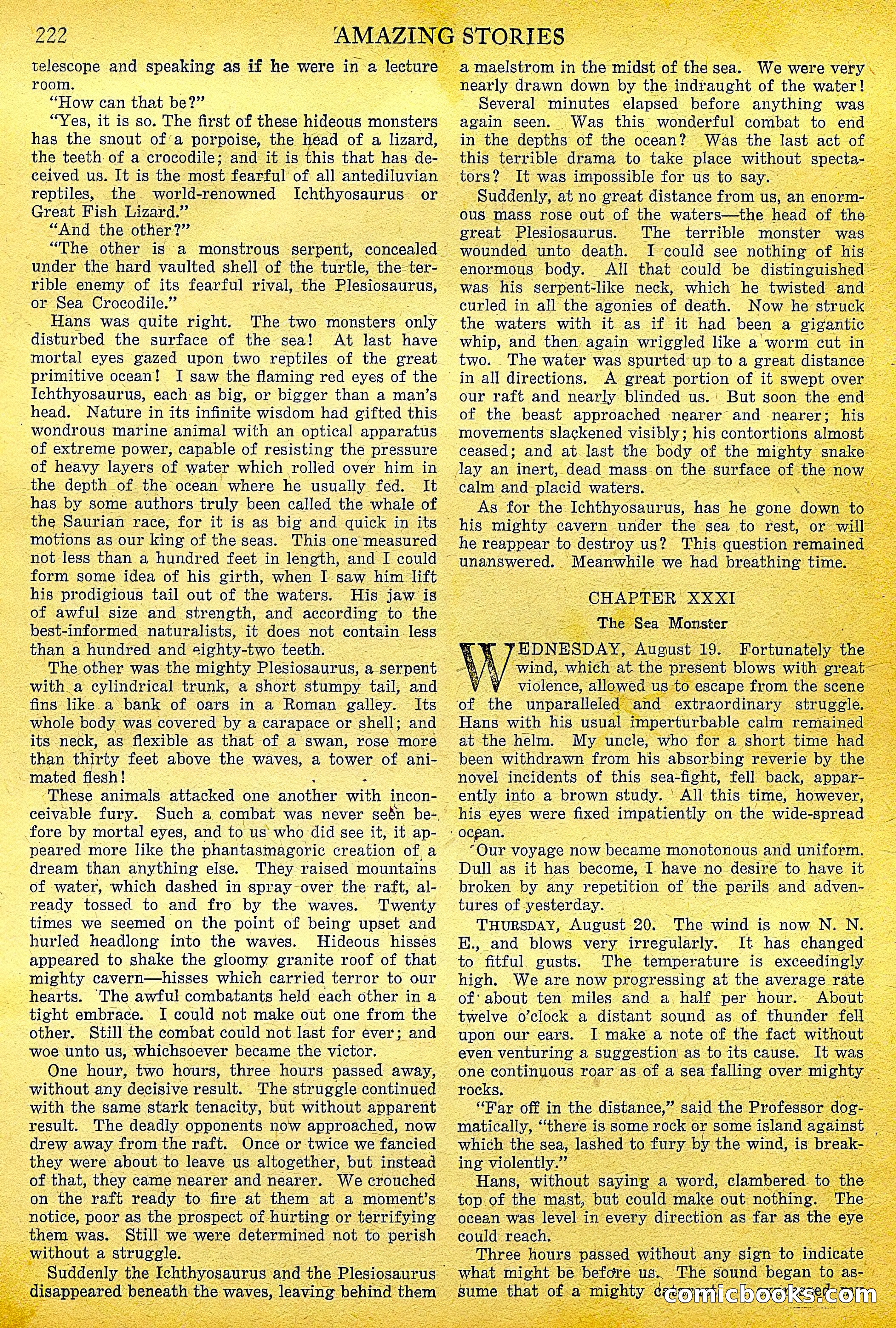 A Trip to the Center of the Earth by Jules Verne — page 52 of 78