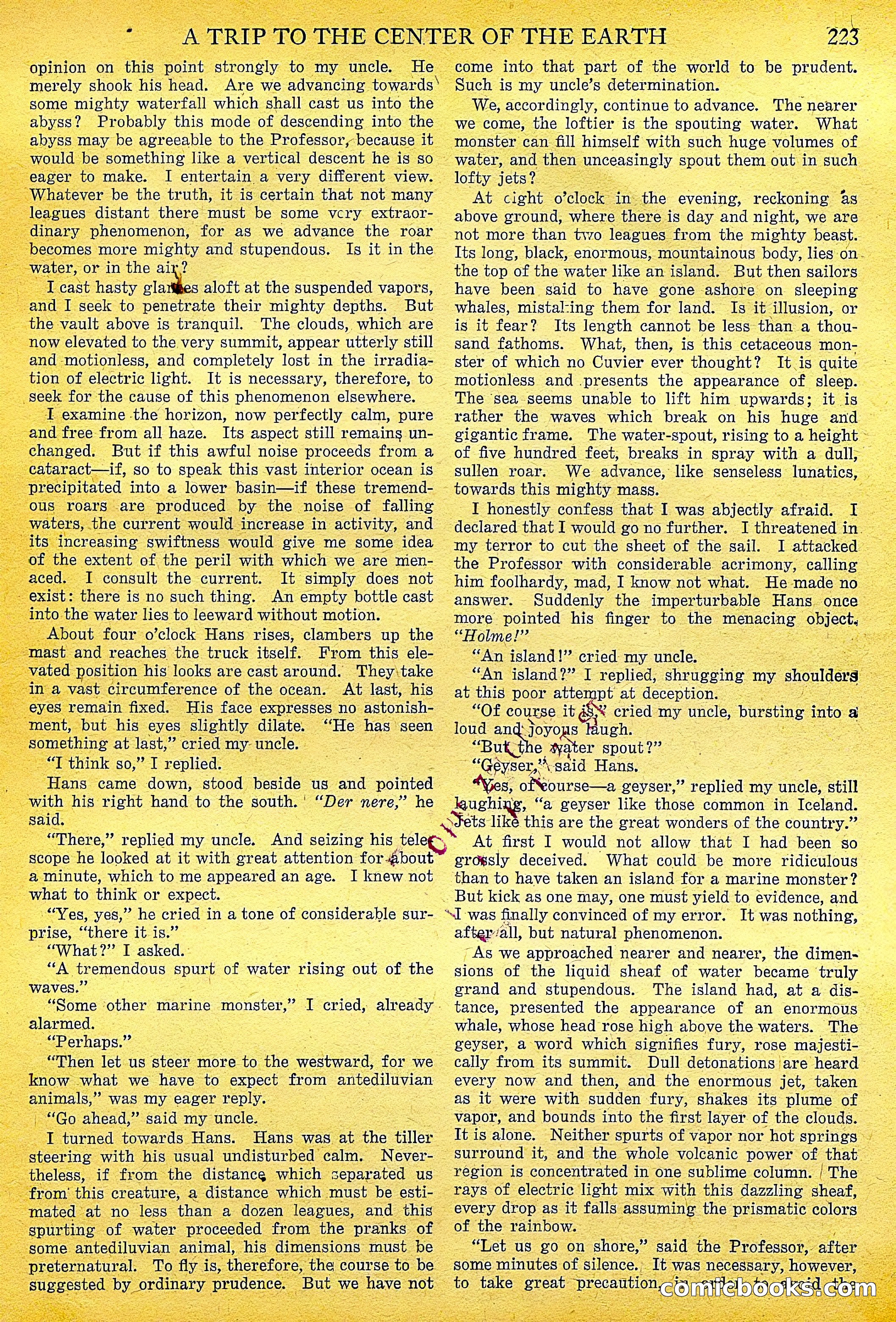 A Trip to the Center of the Earth by Jules Verne — page 53 of 78
