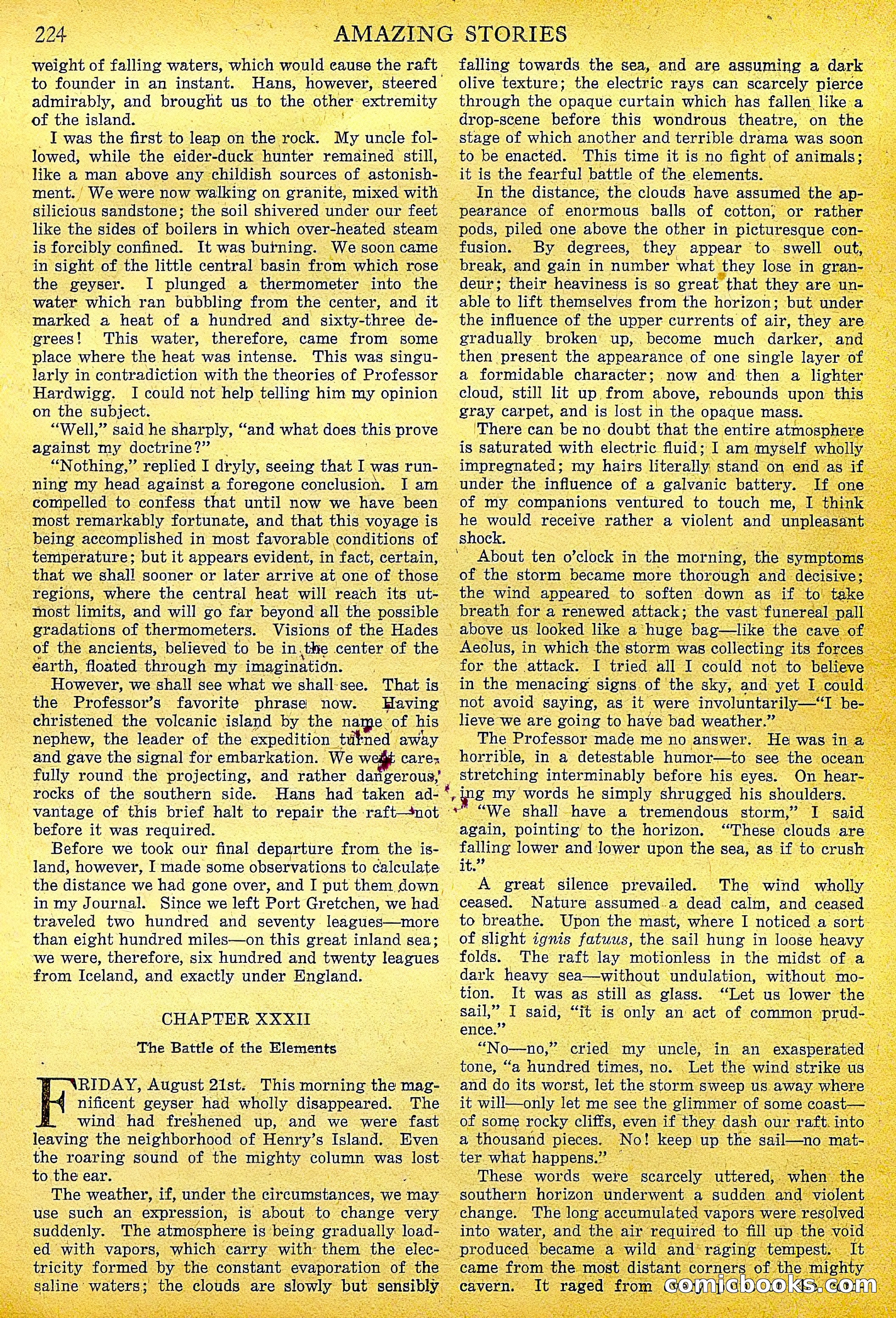 A Trip to the Center of the Earth by Jules Verne — page 54 of 78