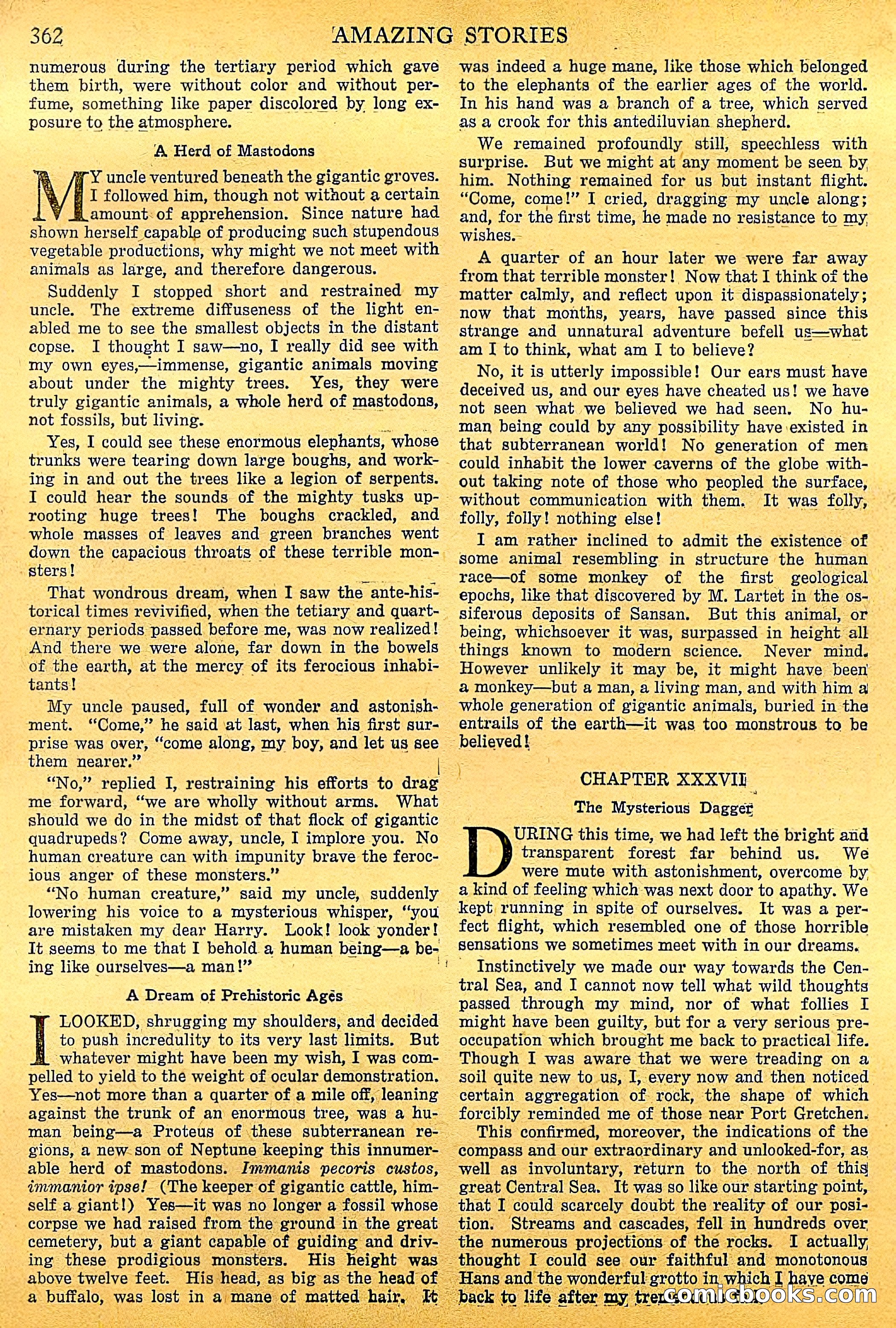 A Trip to the Center of the Earth by Jules Verne — page 64 of 78