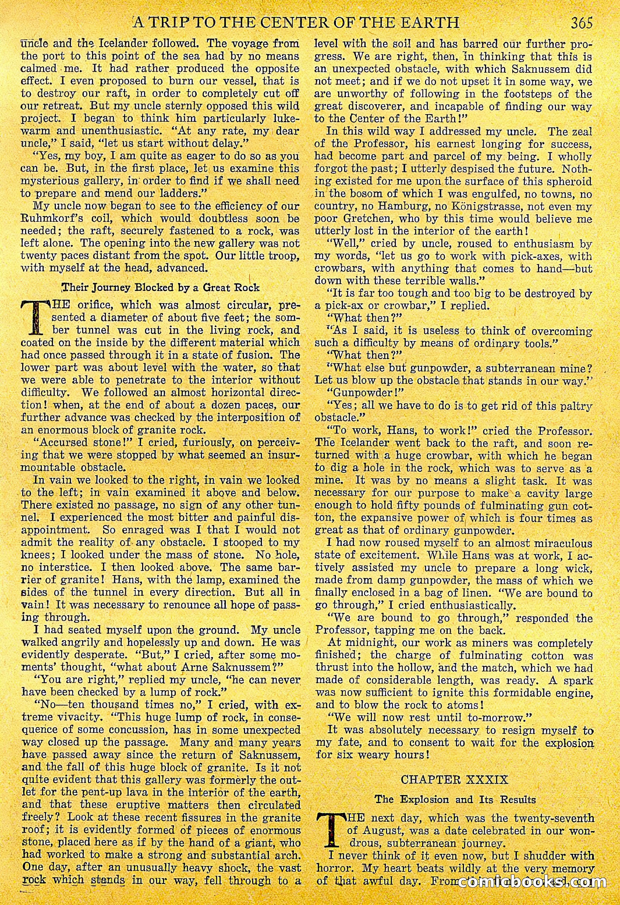 A Trip to the Center of the Earth by Jules Verne — page 67 of 78