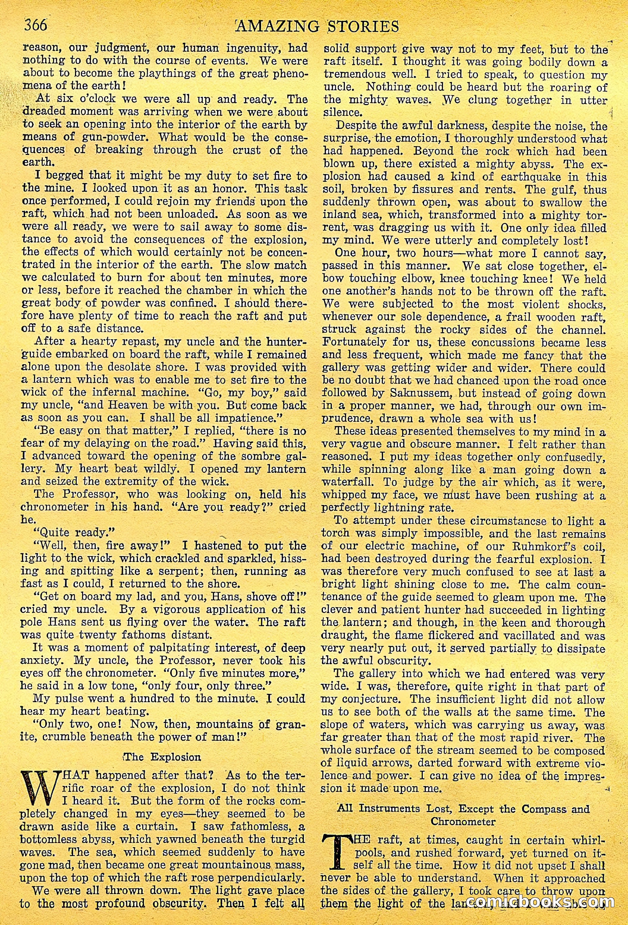 A Trip to the Center of the Earth by Jules Verne — page 68 of 78