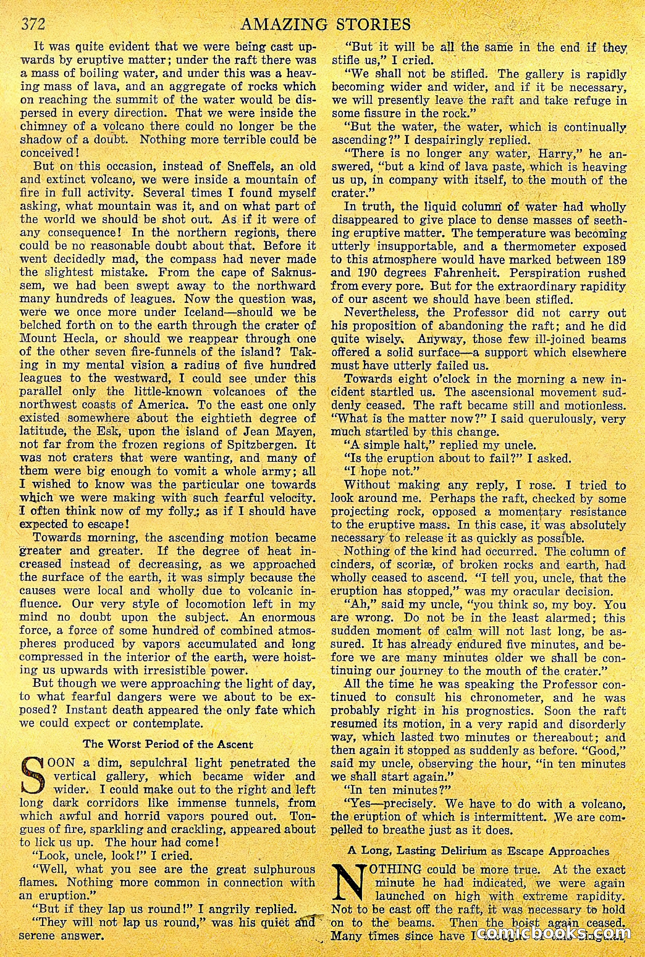 A Trip to the Center of the Earth by Jules Verne — page 74 of 78