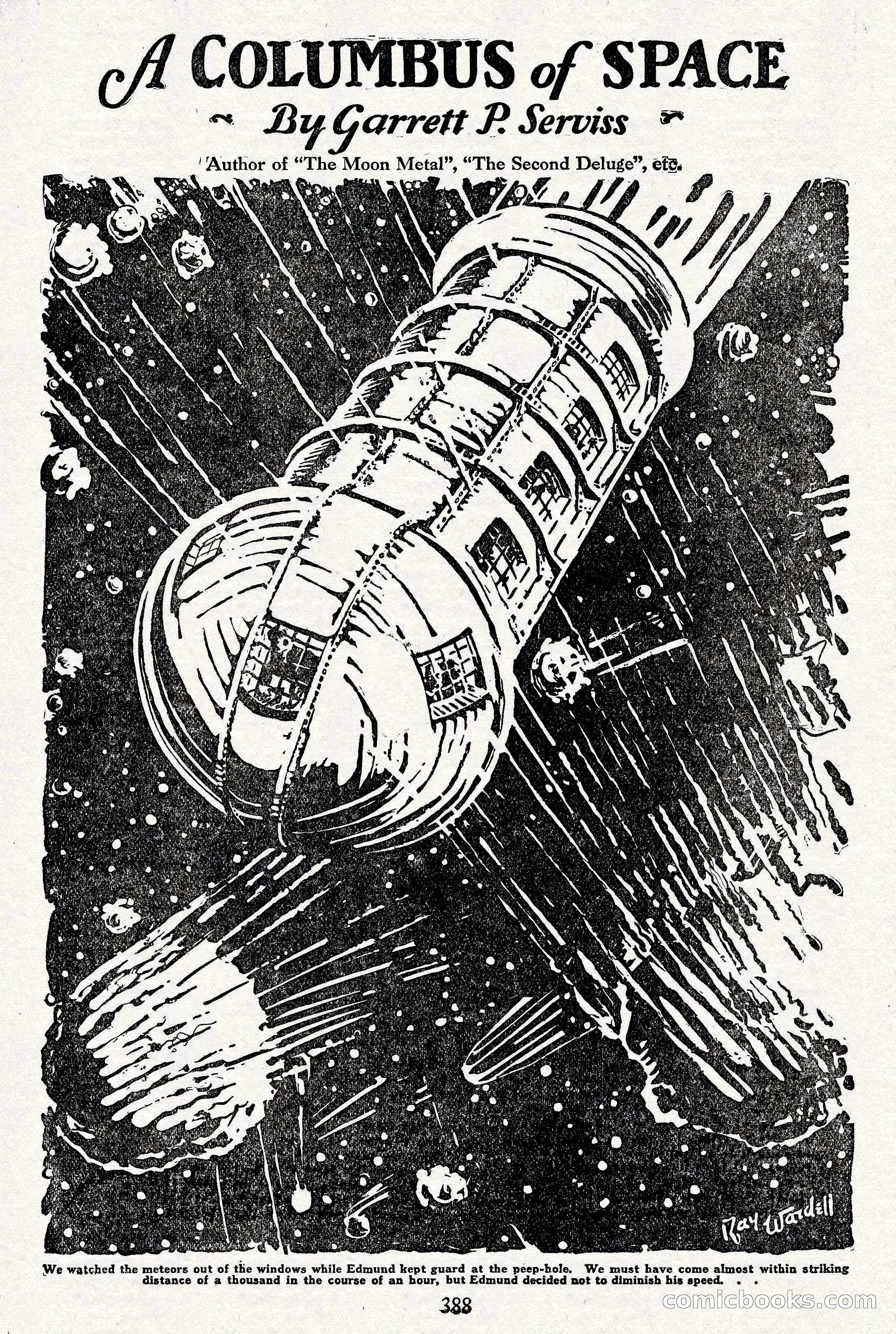 A Columbus of Space by Garrett P. Serviss — page 1 of 65