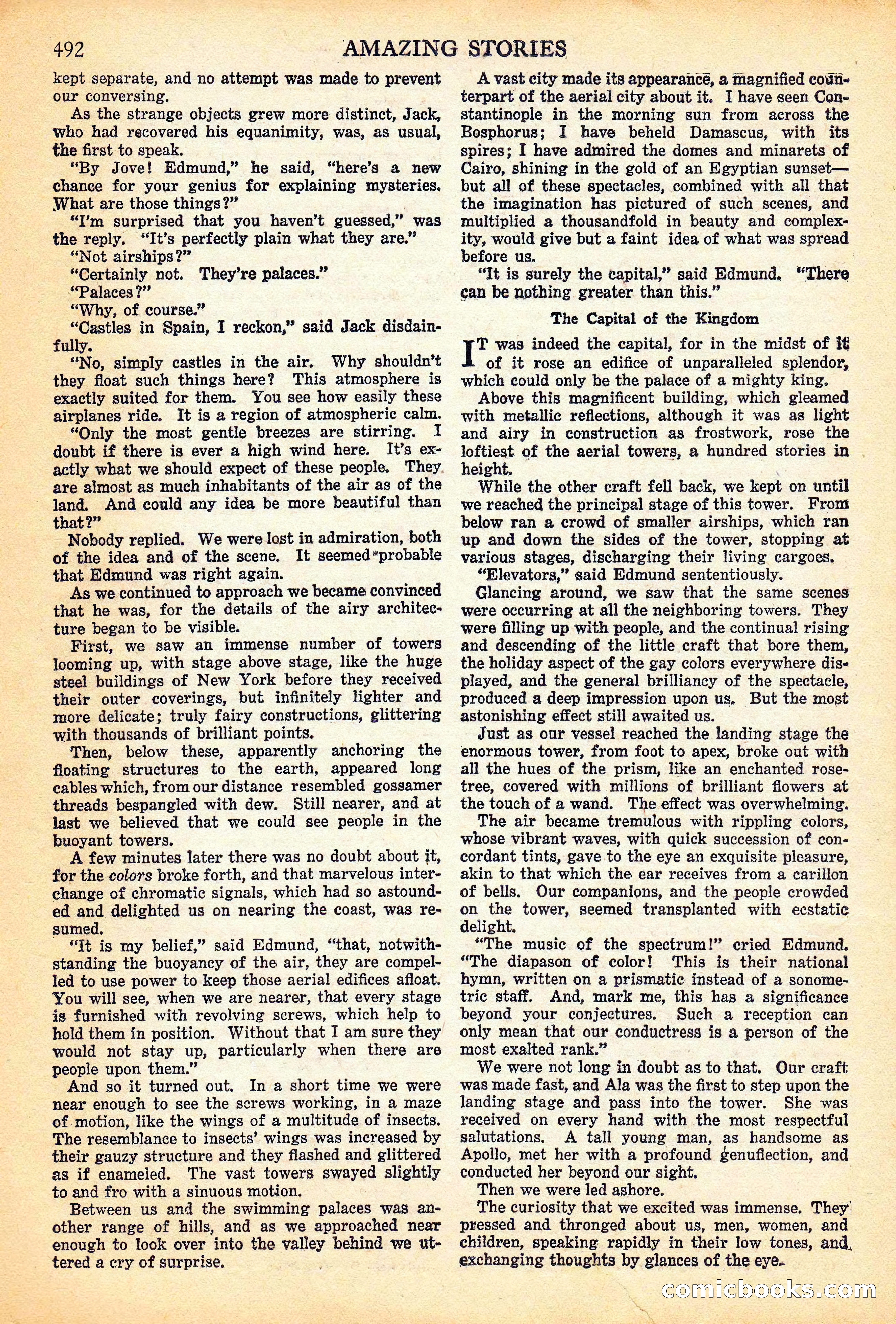 A Columbus of Space by Garrett P. Serviss — page 27 of 65