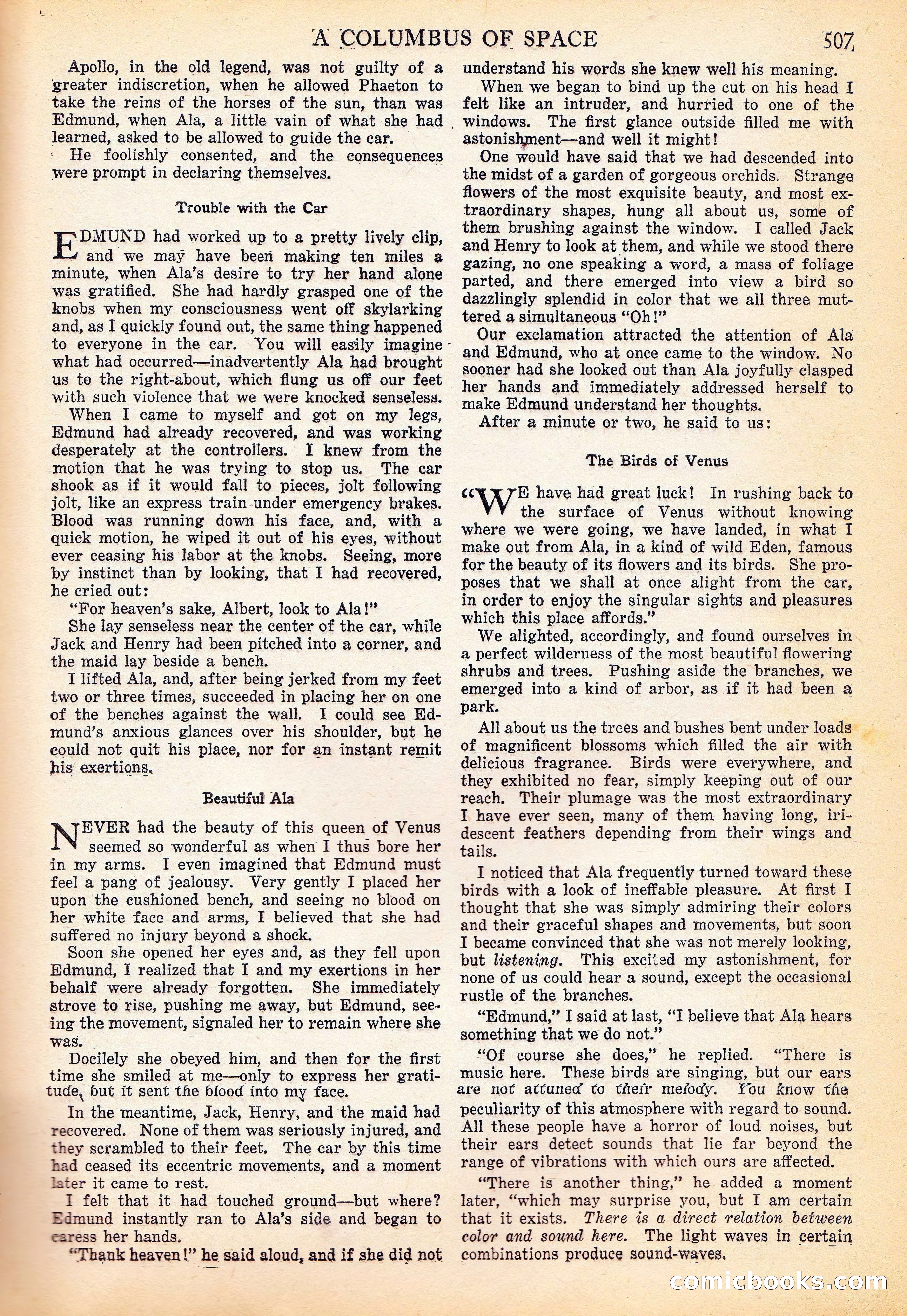 A Columbus of Space by Garrett P. Serviss — page 42 of 65