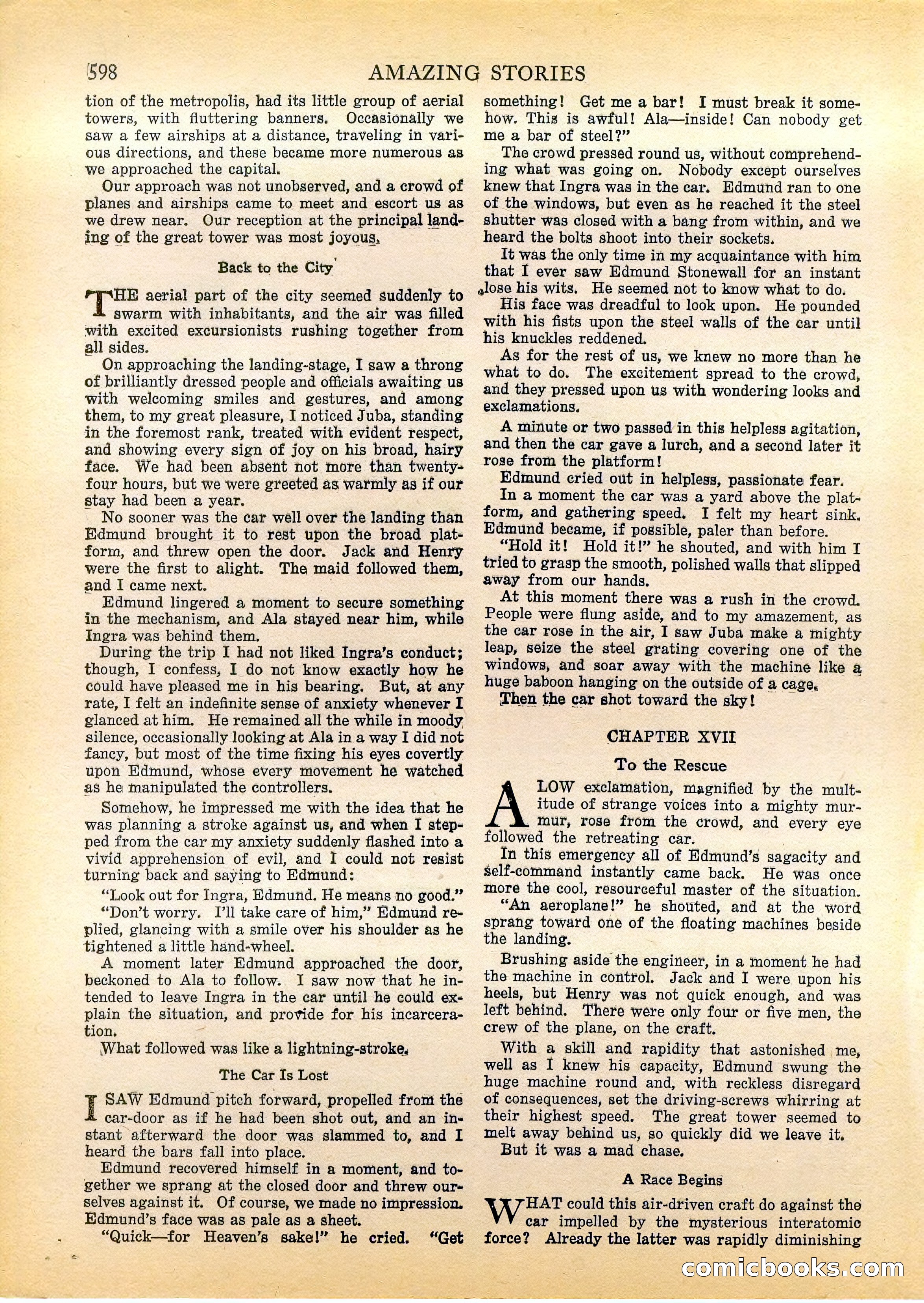 A Columbus of Space by Garrett P. Serviss — page 47 of 65