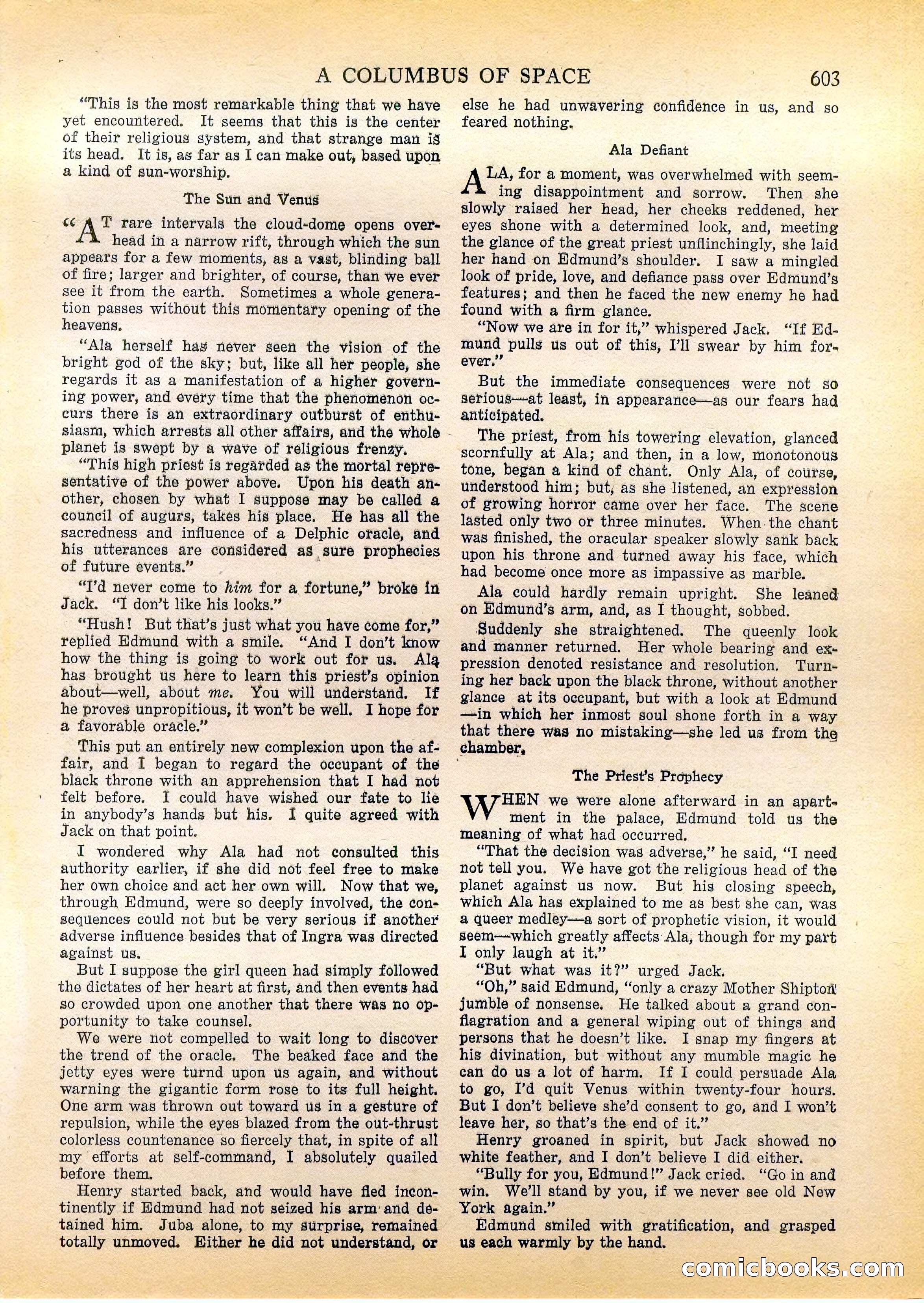 A Columbus of Space by Garrett P. Serviss — page 52 of 65