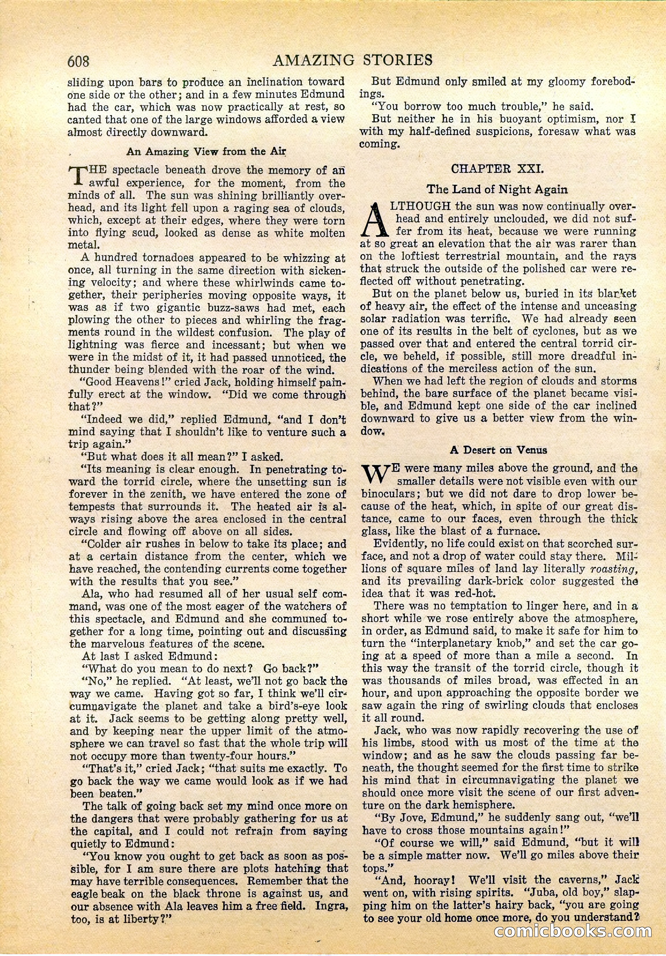 A Columbus of Space by Garrett P. Serviss — page 57 of 65