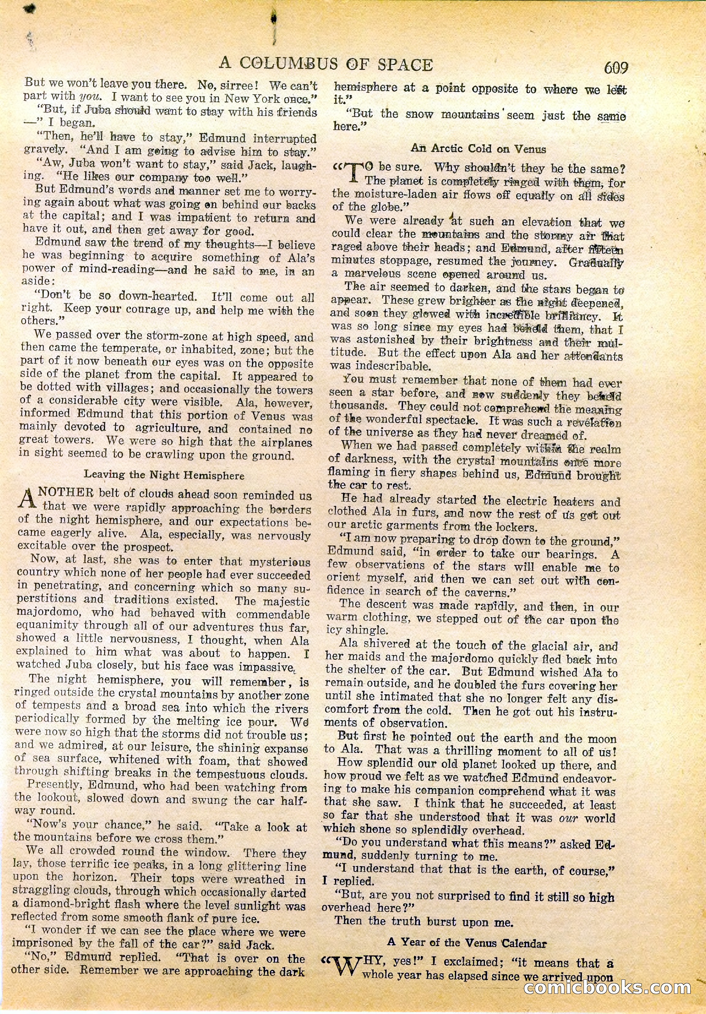 A Columbus of Space by Garrett P. Serviss — page 58 of 65