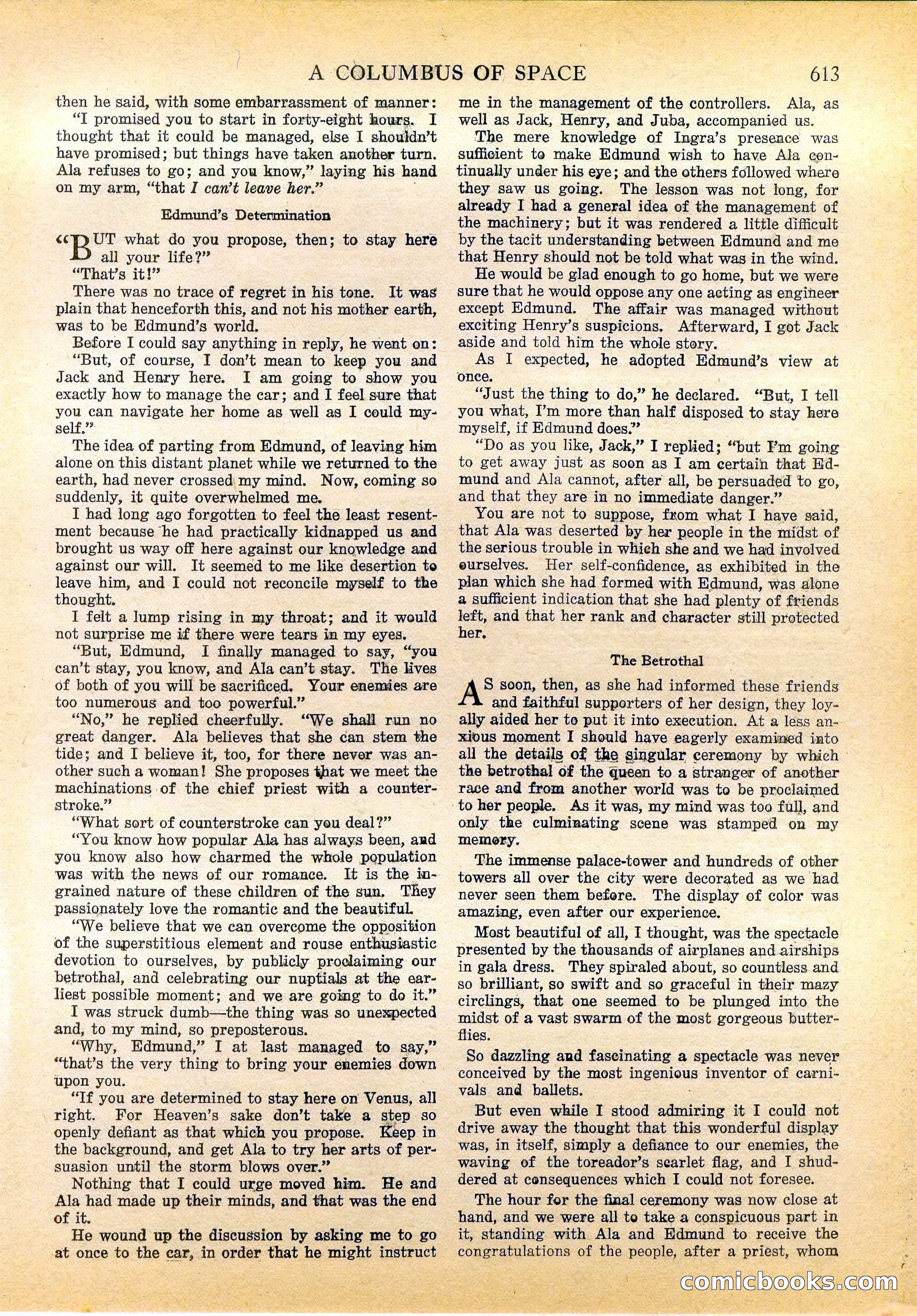 A Columbus of Space by Garrett P. Serviss — page 62 of 65